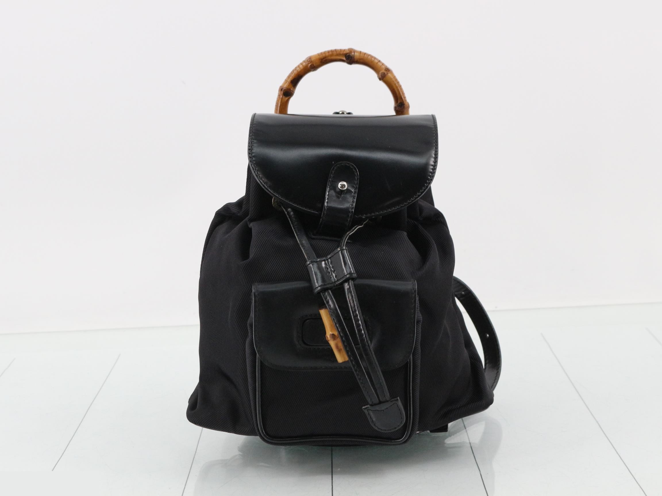 bamboo mini backpack