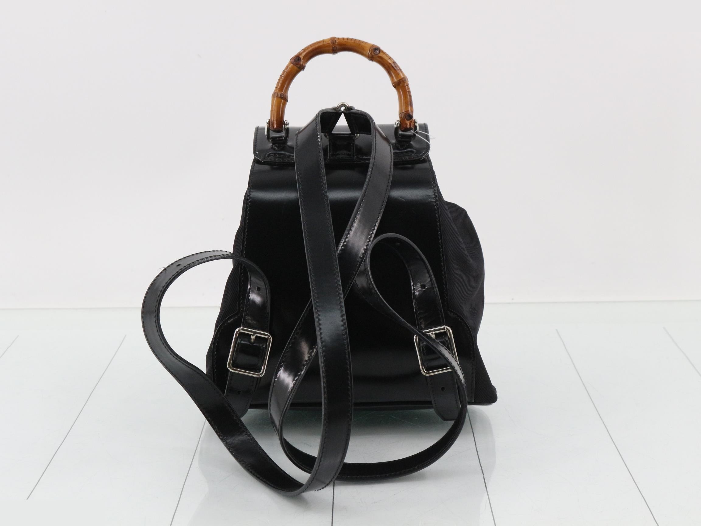 bamboo mini backpack — view 2