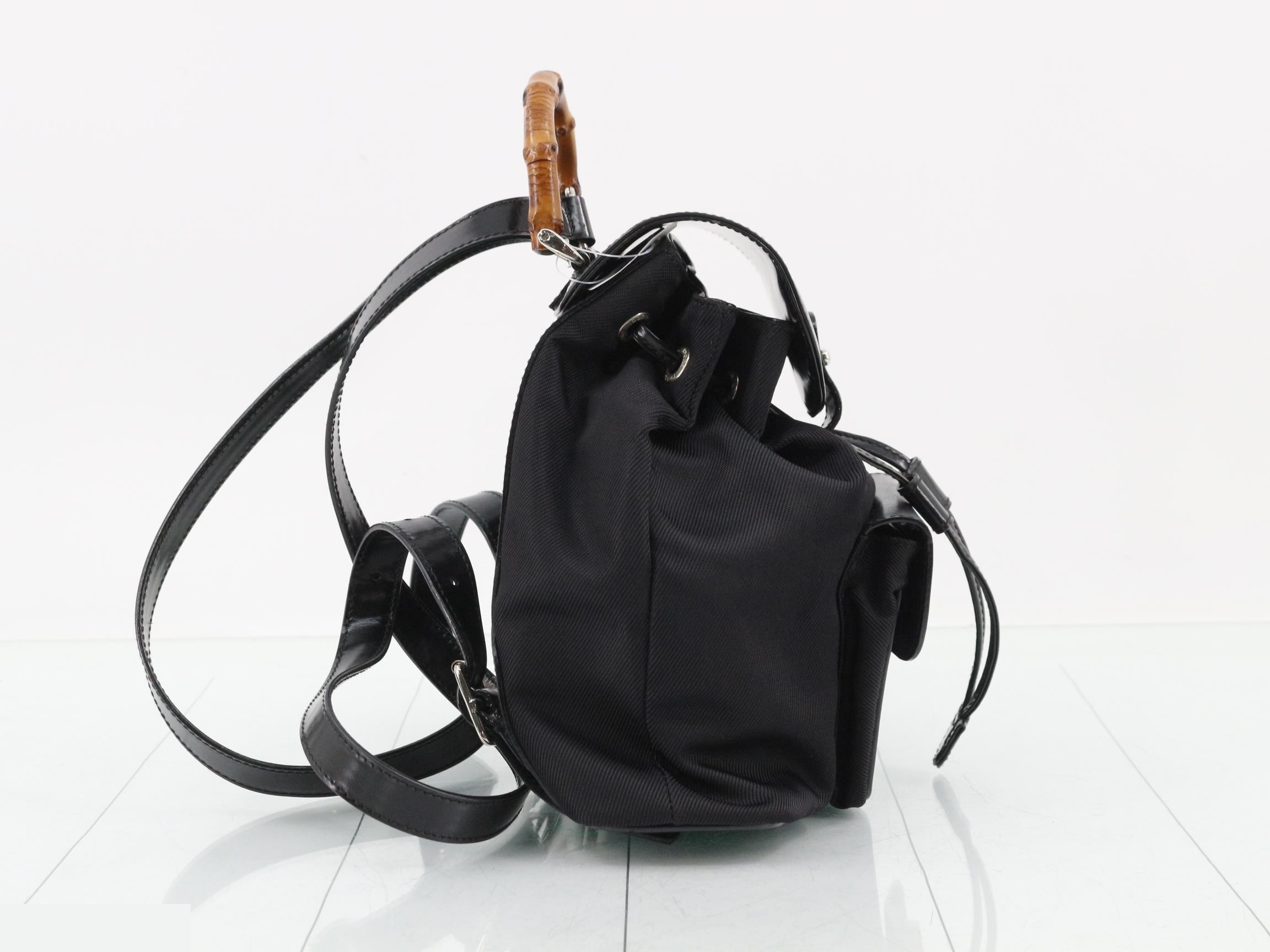 bamboo mini backpack — view 4