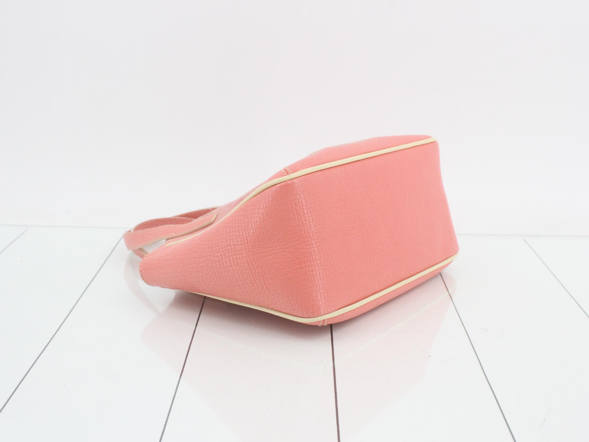 Suede and leather combination mini handbag — view 5