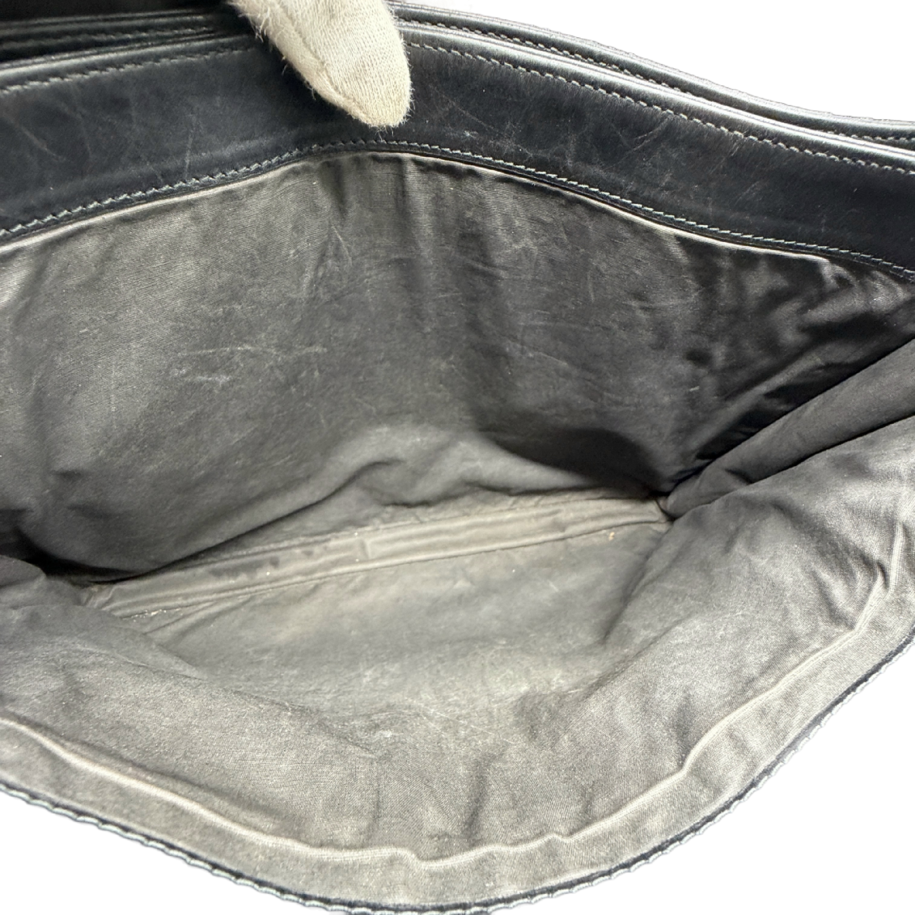 Intrecciato Leather Business Bag — view 11