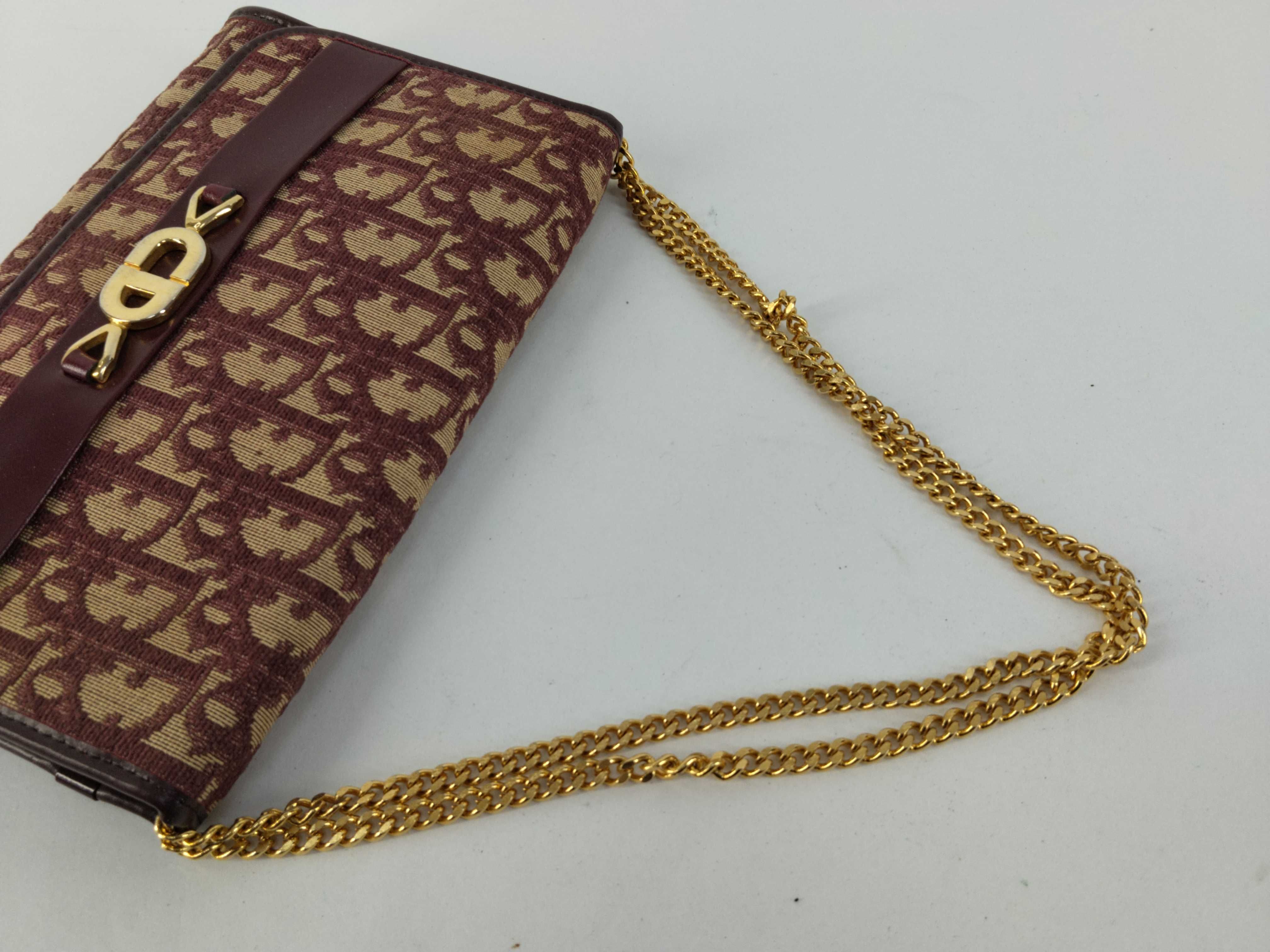Trotter Dior Trotter Hardware Chain Shoulder Bag — view 3