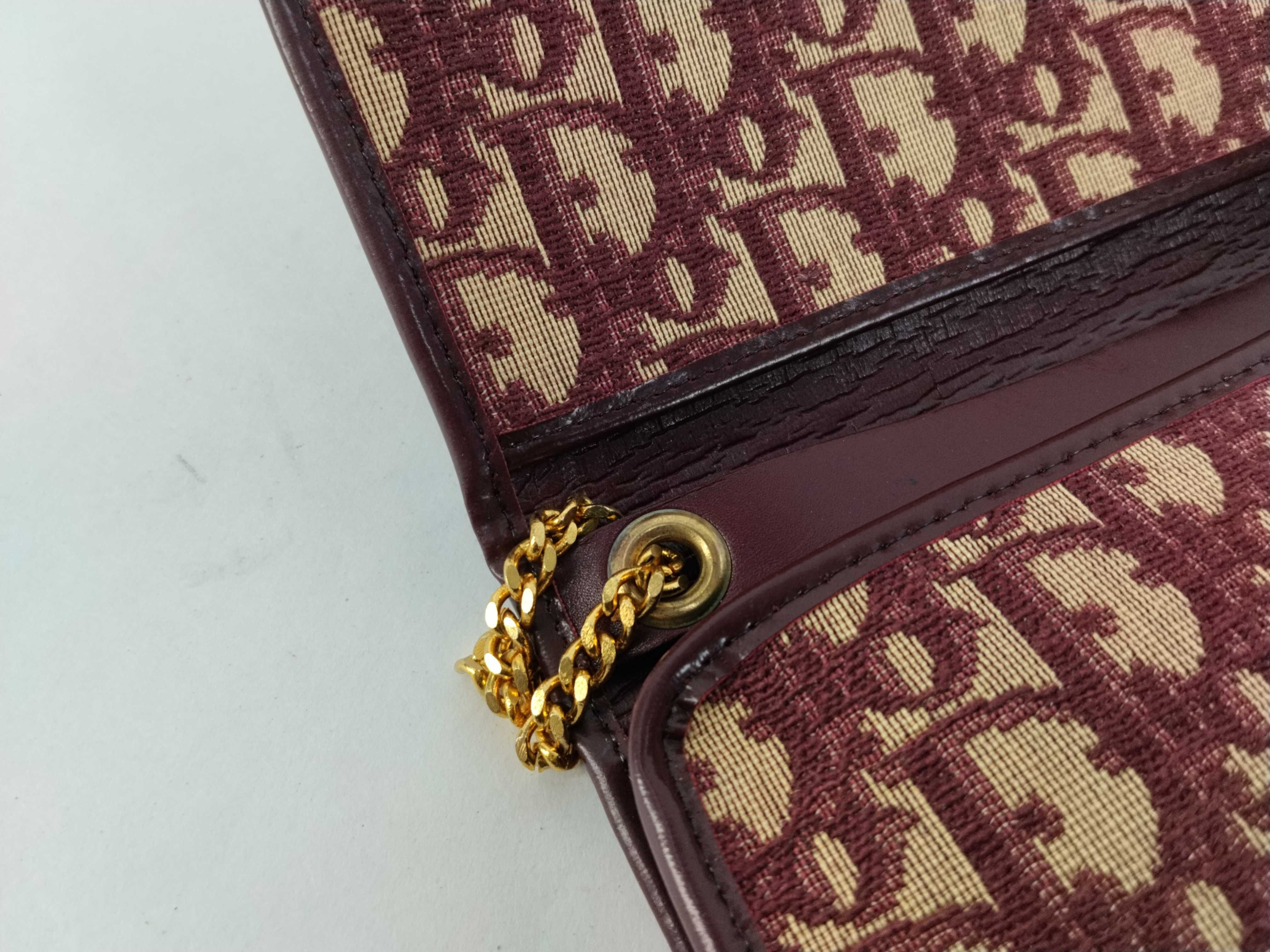 Trotter Dior Trotter Hardware Chain Shoulder Bag — view 9