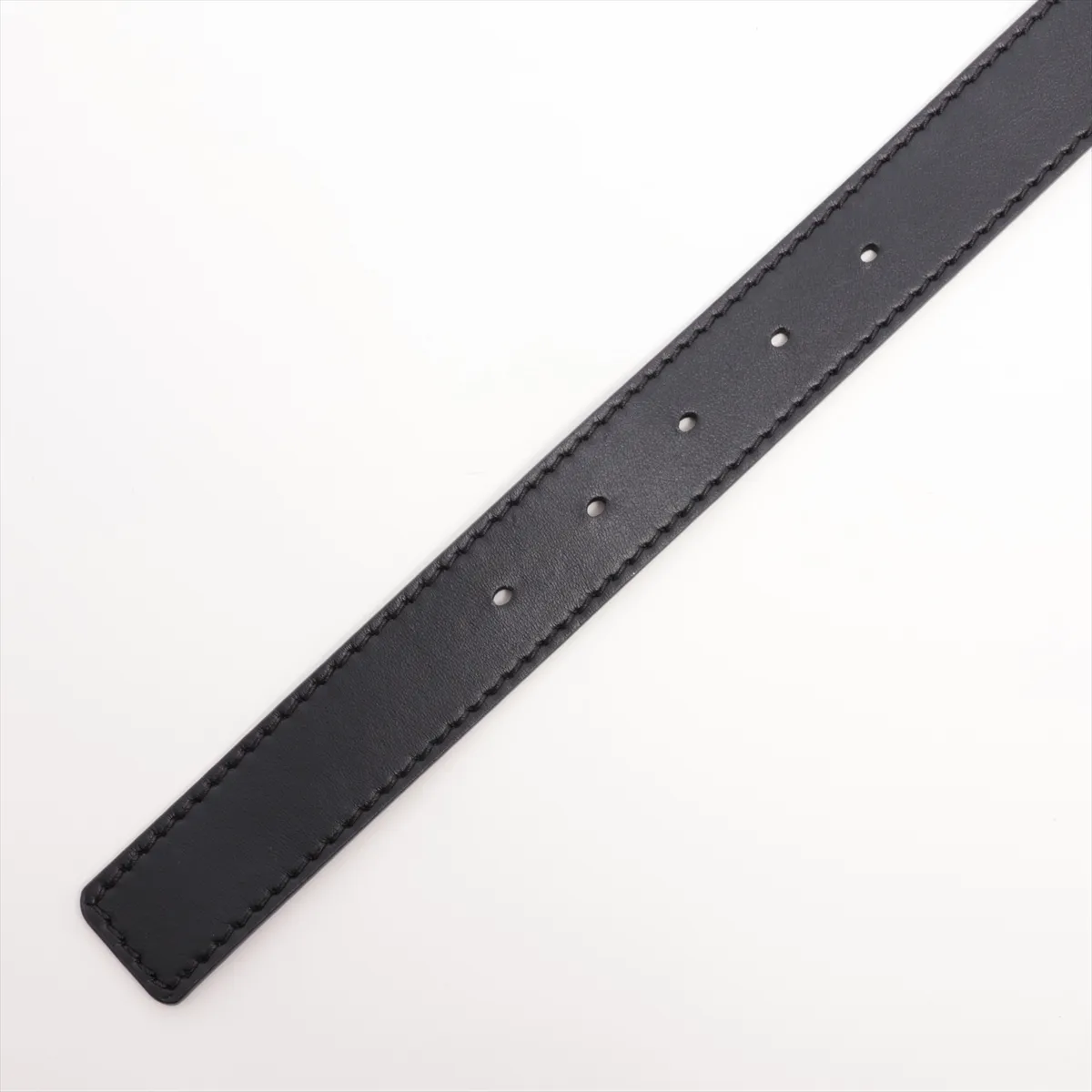 D-FENCE Belt 70 GP×Leather Black×Gold — view 3
