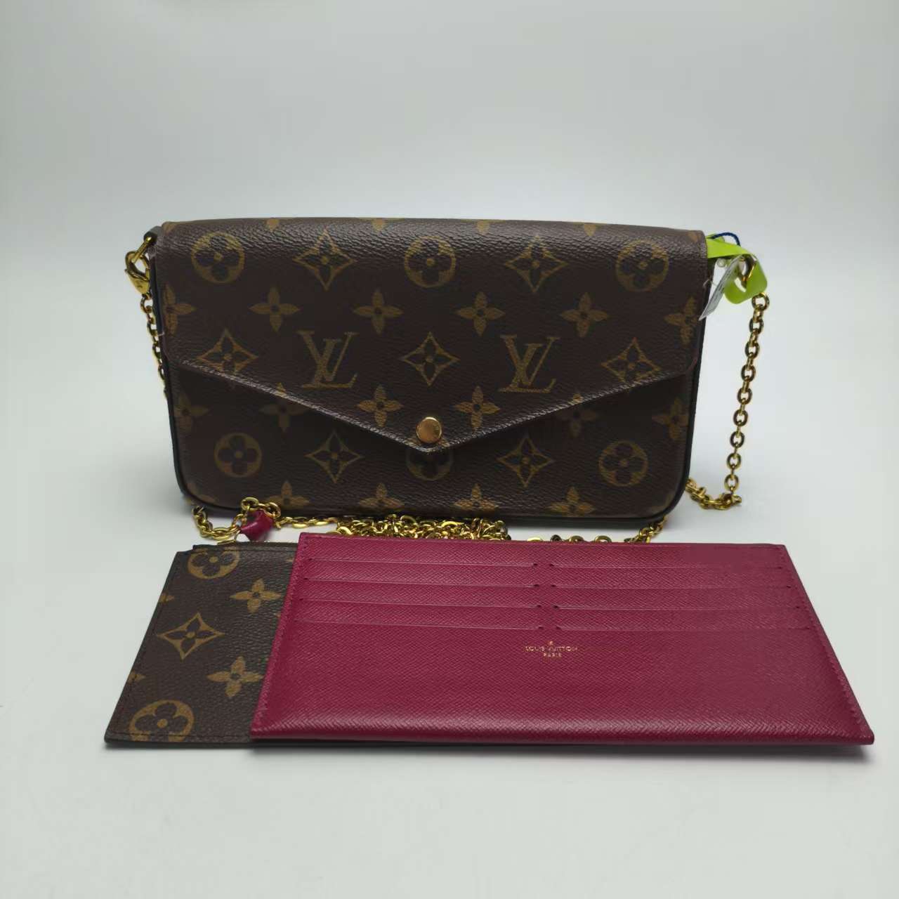 【*Shipped from: China*】LOUIS VUITTON Pochette Felicie PU Shoulder Bag — view 2