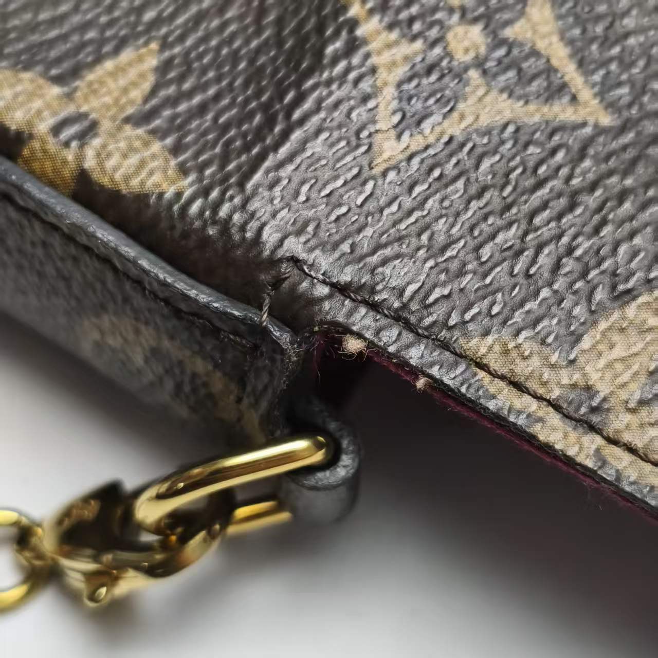 【*Shipped from: China*】LOUIS VUITTON Pochette Felicie PU Shoulder Bag — view 10