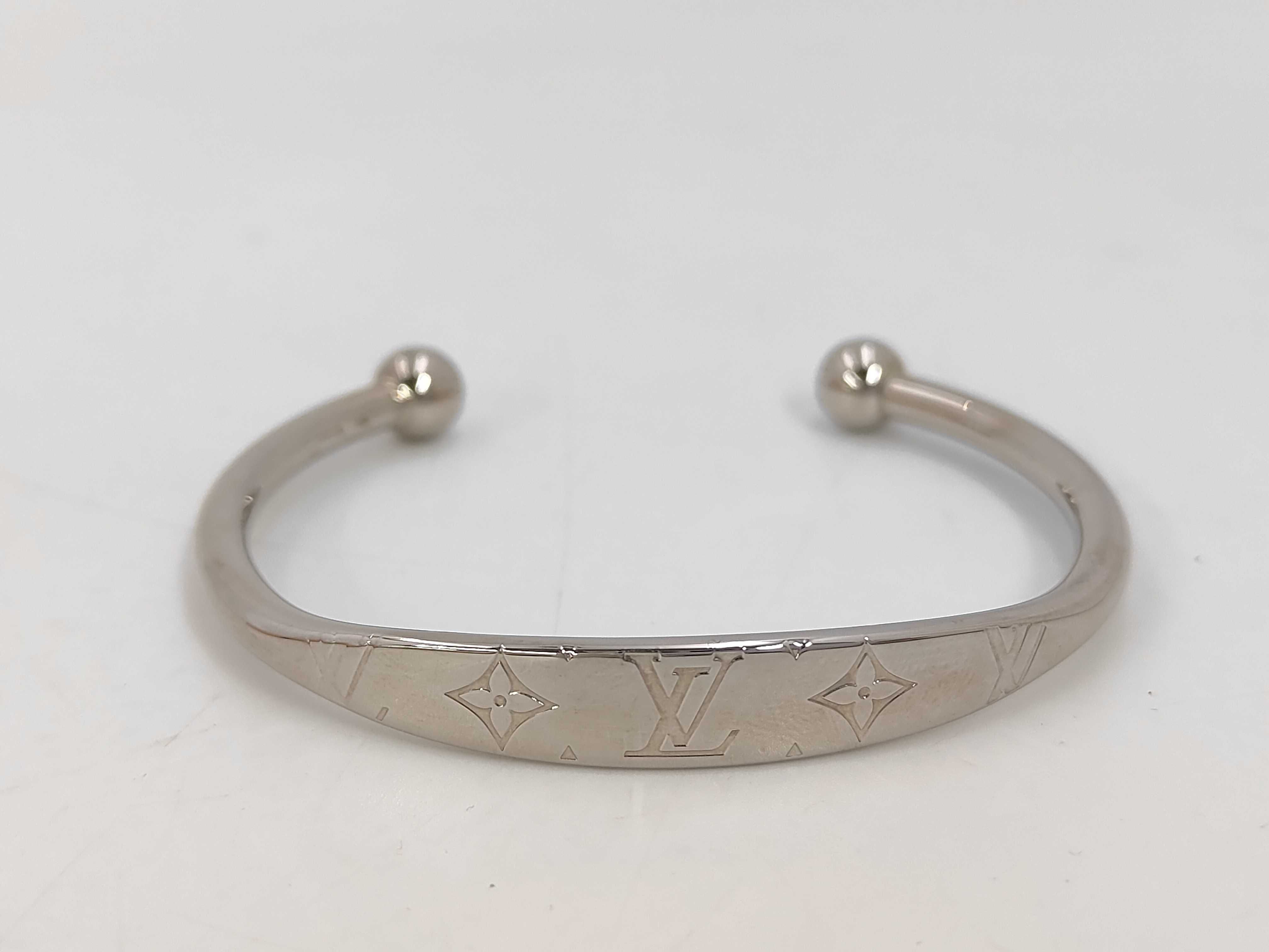 Monogram Bangle with Box 0926-1 Bracelet/Bangle