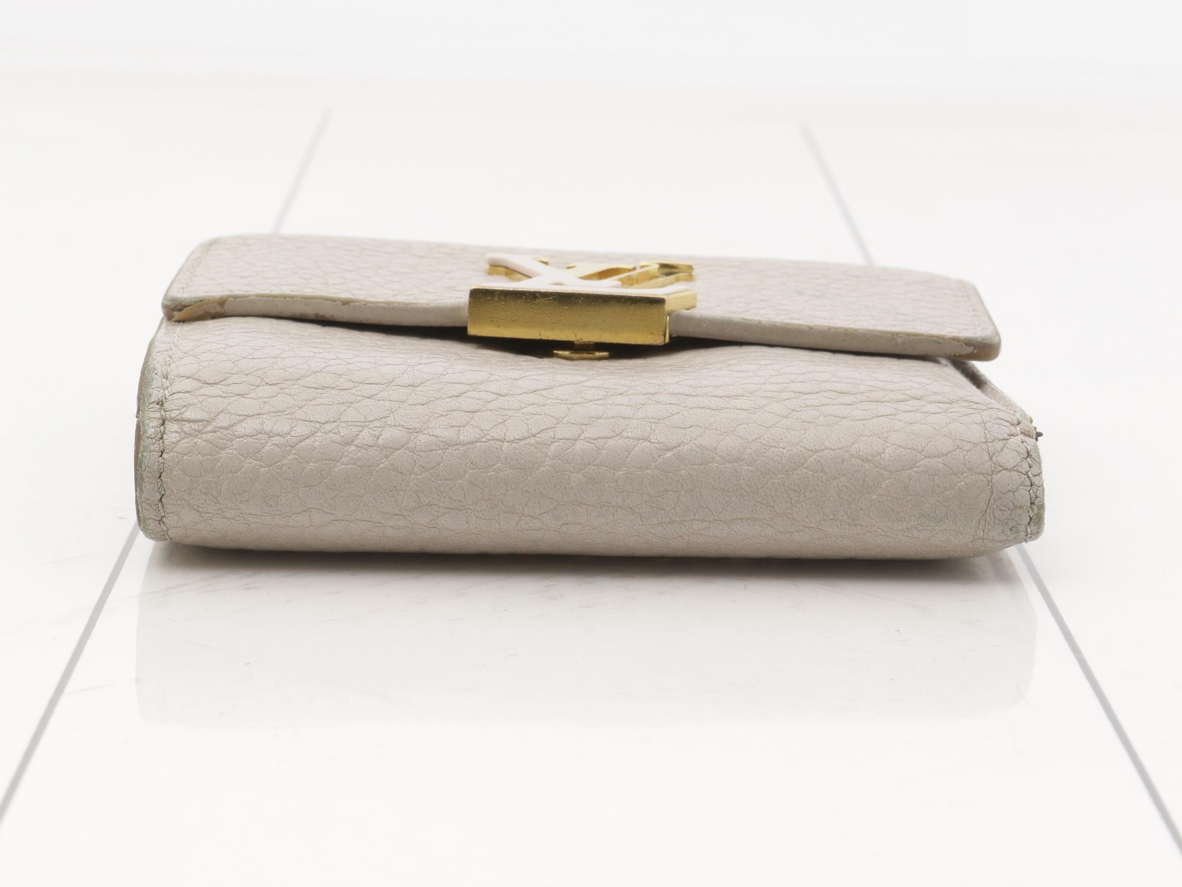 Portefeuille Capucines XS Taurillon Purple — view 3