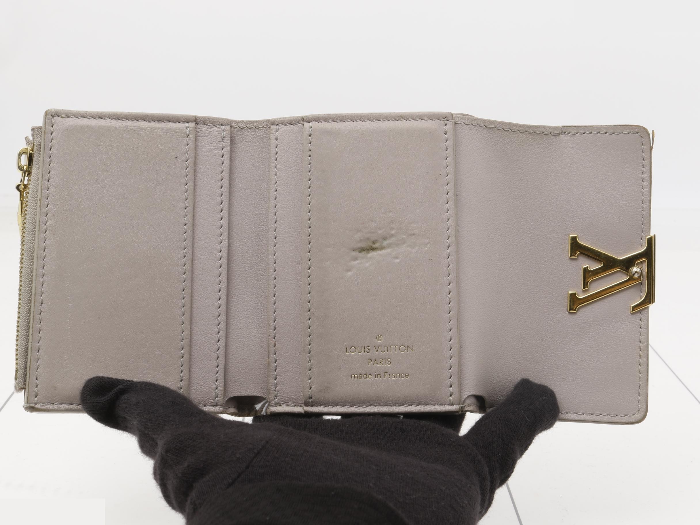Portefeuille Capucines XS Taurillon Purple — view 4