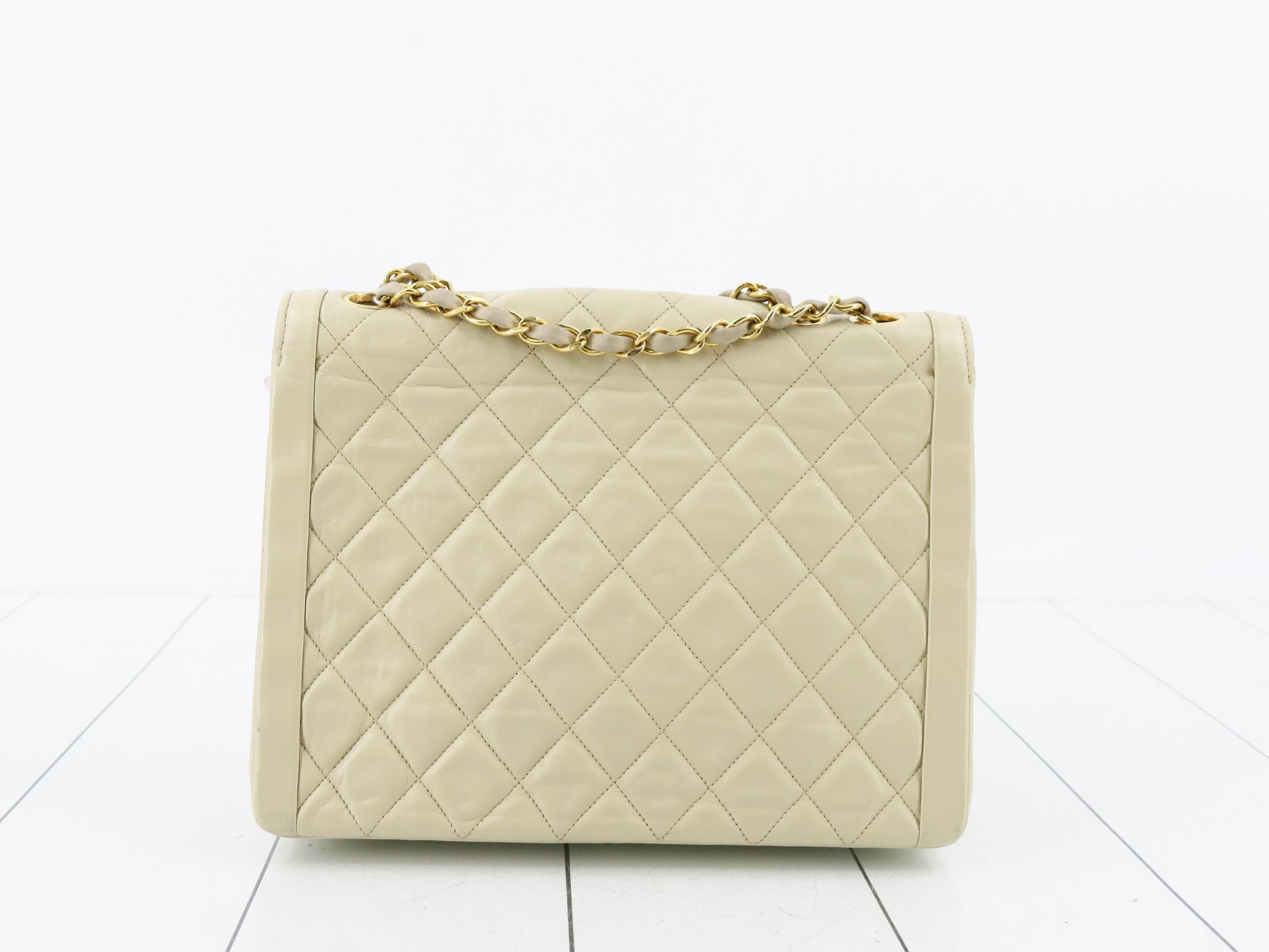 Matelassé Single Flap Chain Shoulder Bag — view 2