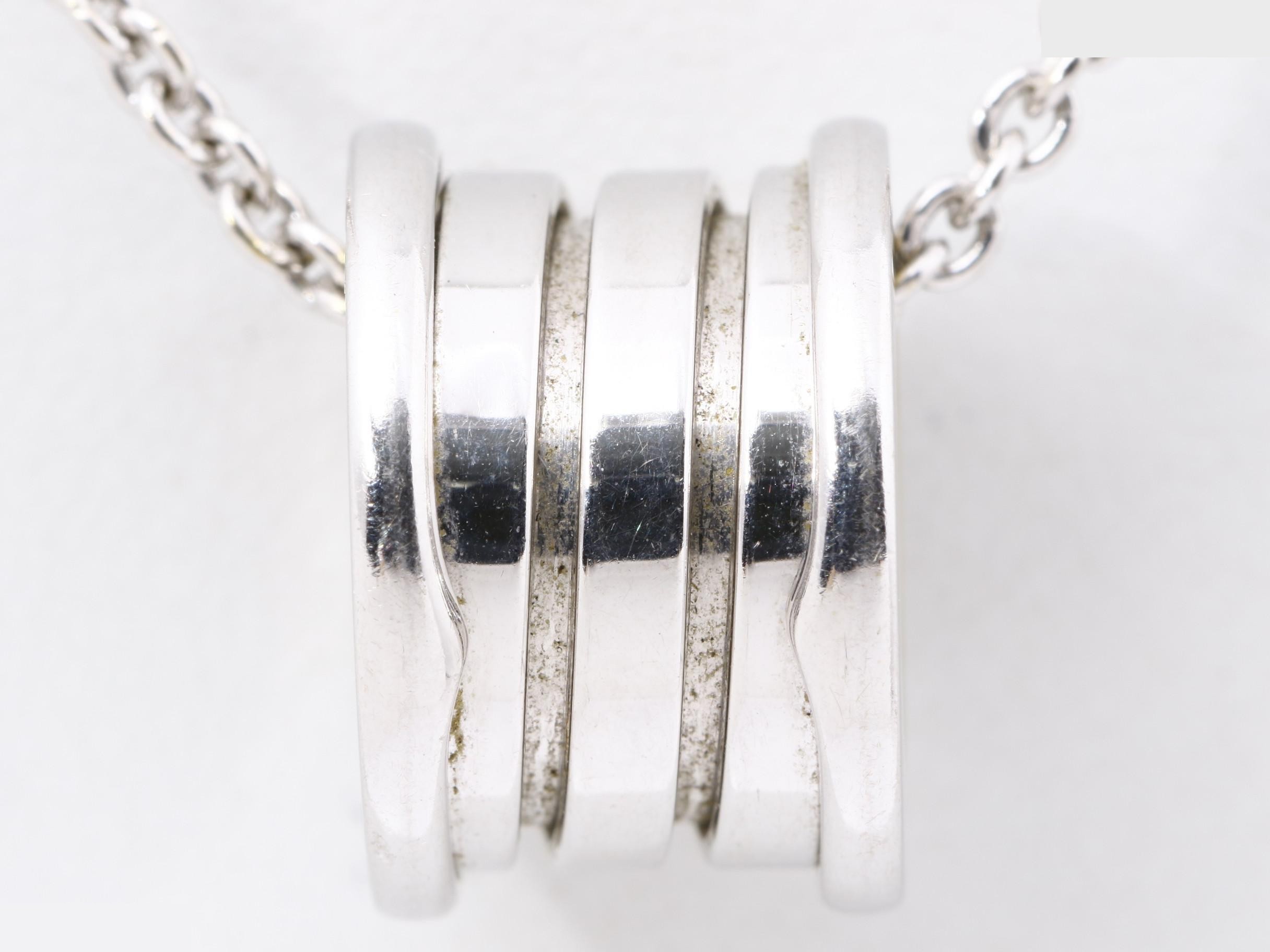 B.zero1 (precious metal) necklace pendant, 750WG, 11.6g — view 2