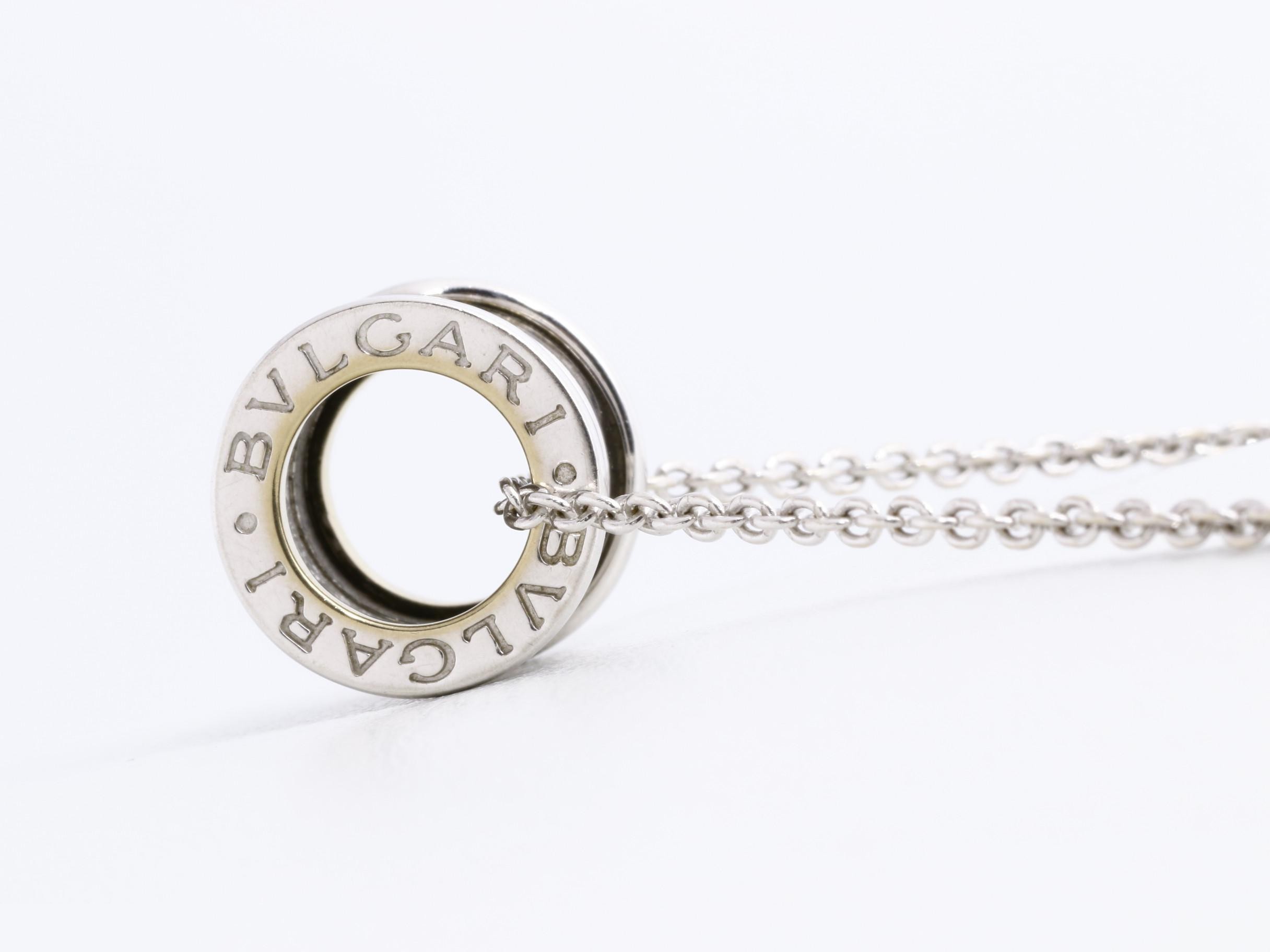 B.zero1 (precious metal) necklace pendant, 750WG, 11.6g — view 4