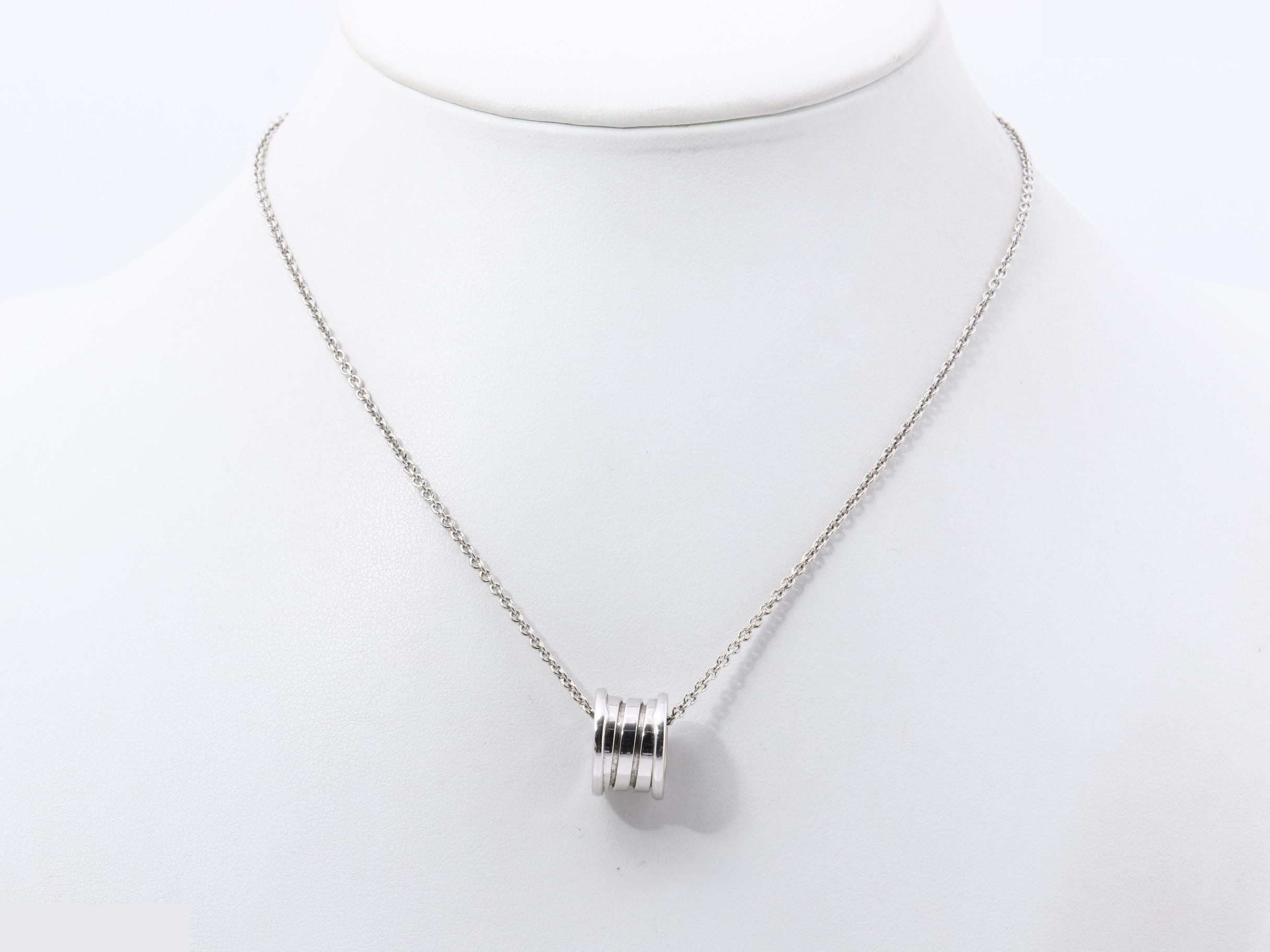 B.zero1 (precious metal) necklace pendant, 750WG, 11.6g — view 6