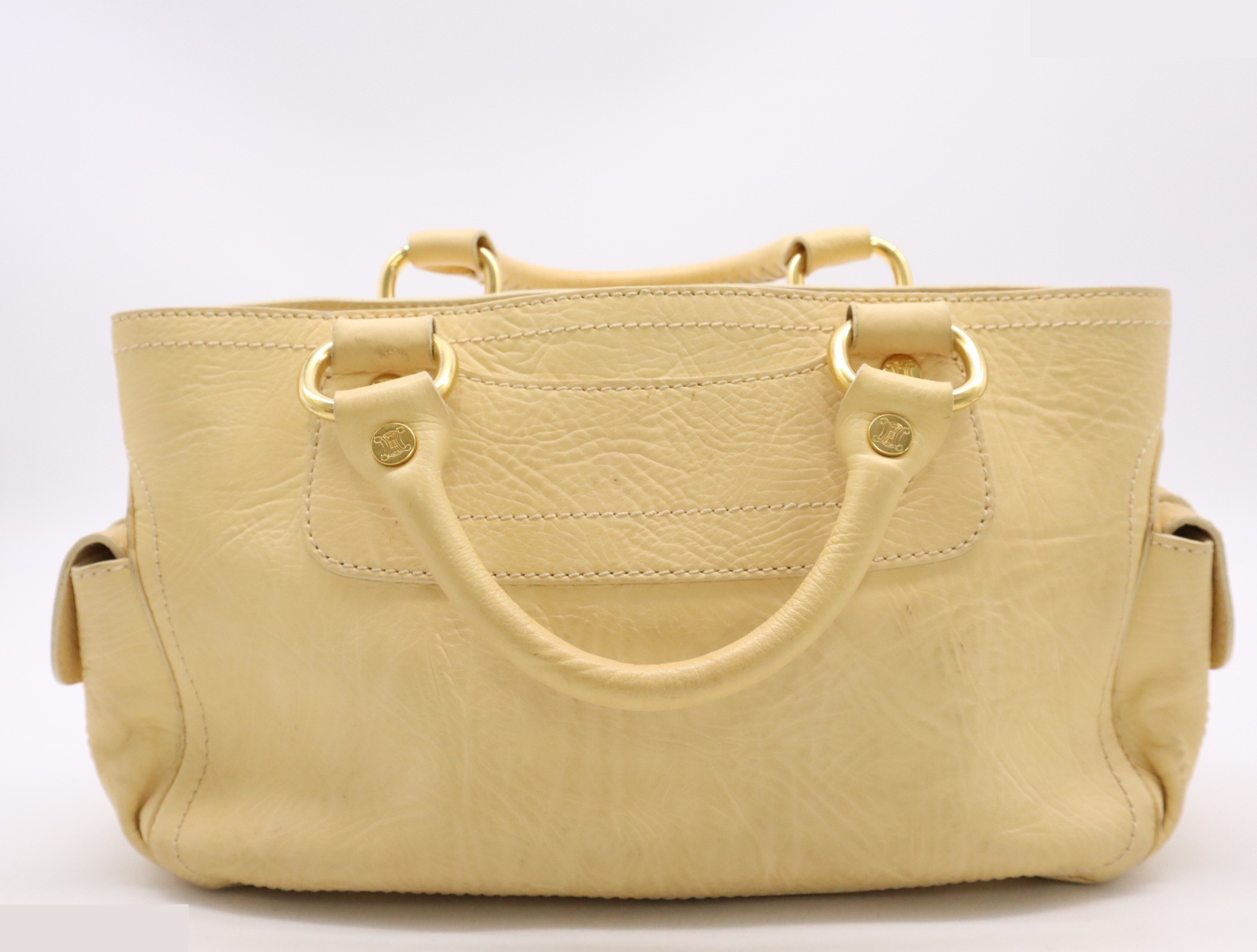 Leather boogie bag beige GD metal fittings — view 2