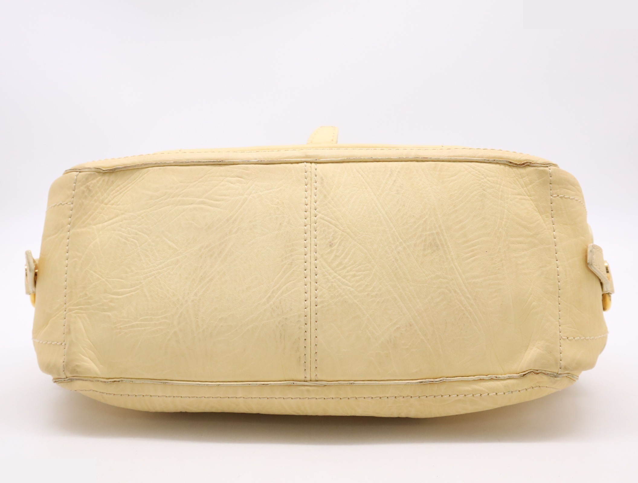 Leather boogie bag beige GD metal fittings — view 4