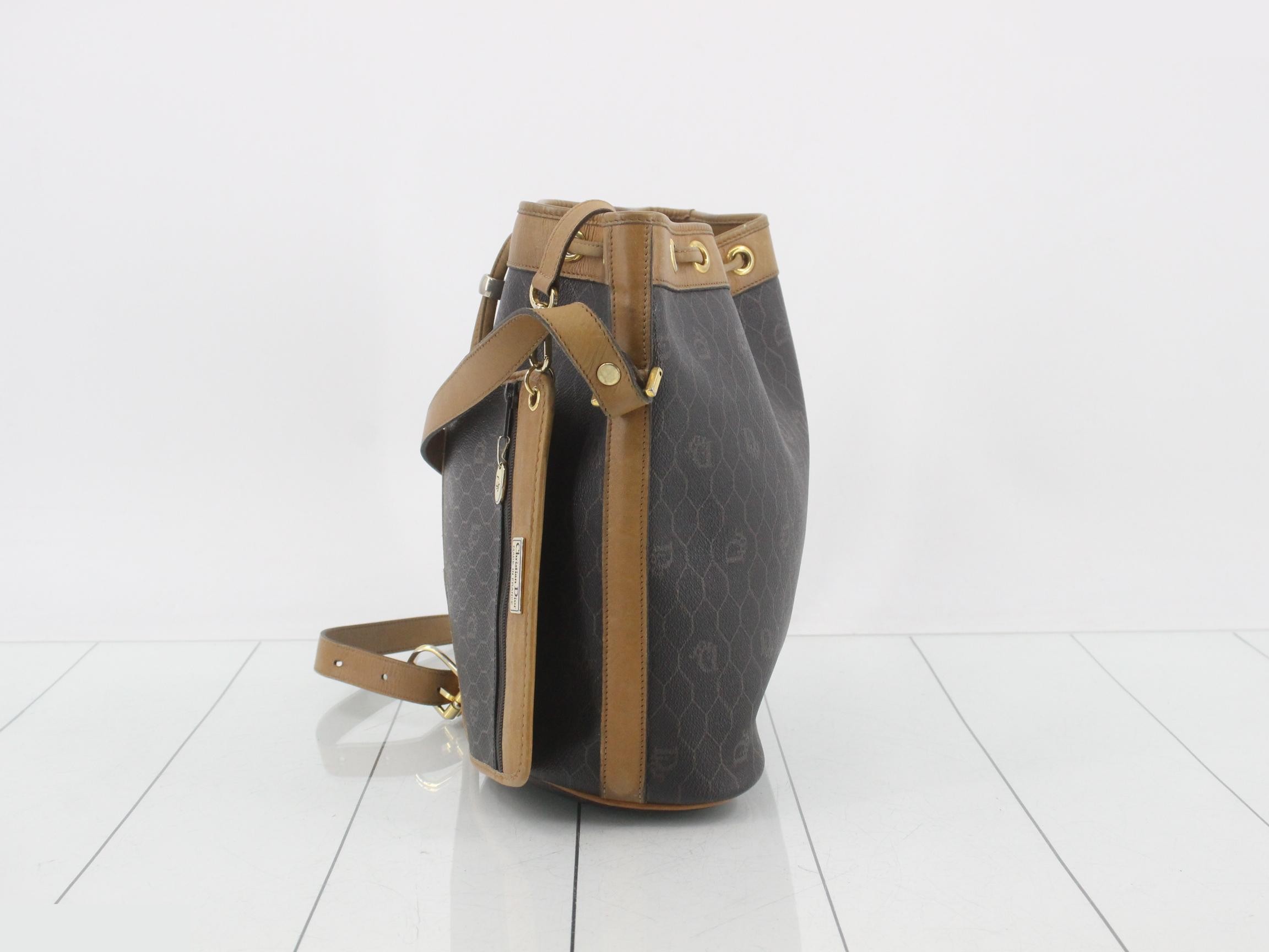 Honeycomb Shoulder Bag with Drawstring Pouch — view 3