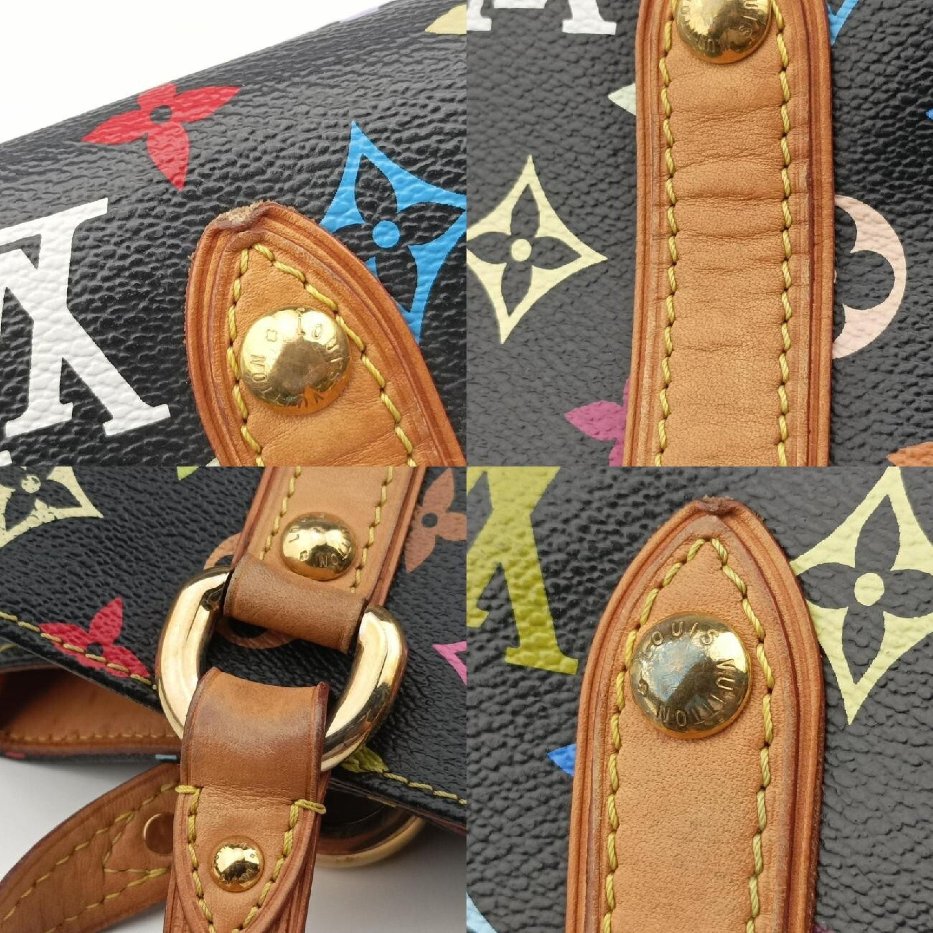 Aurelia MM Noir Monogram Multicolor M40095 MI0086 Shoulder Bag — view 11