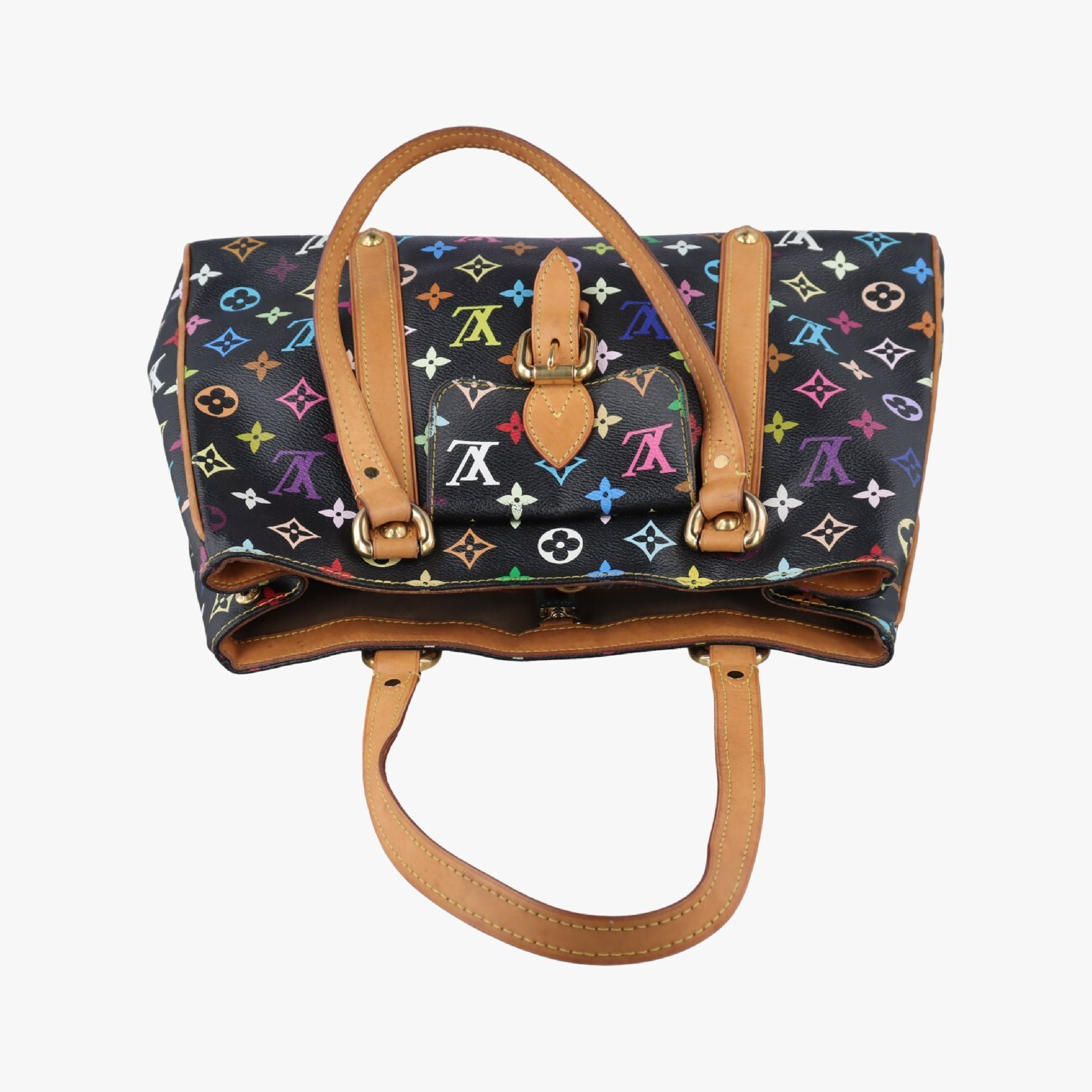 Aurelia MM Noir Monogram Multicolor M40095 MI0086 Shoulder Bag — view 5