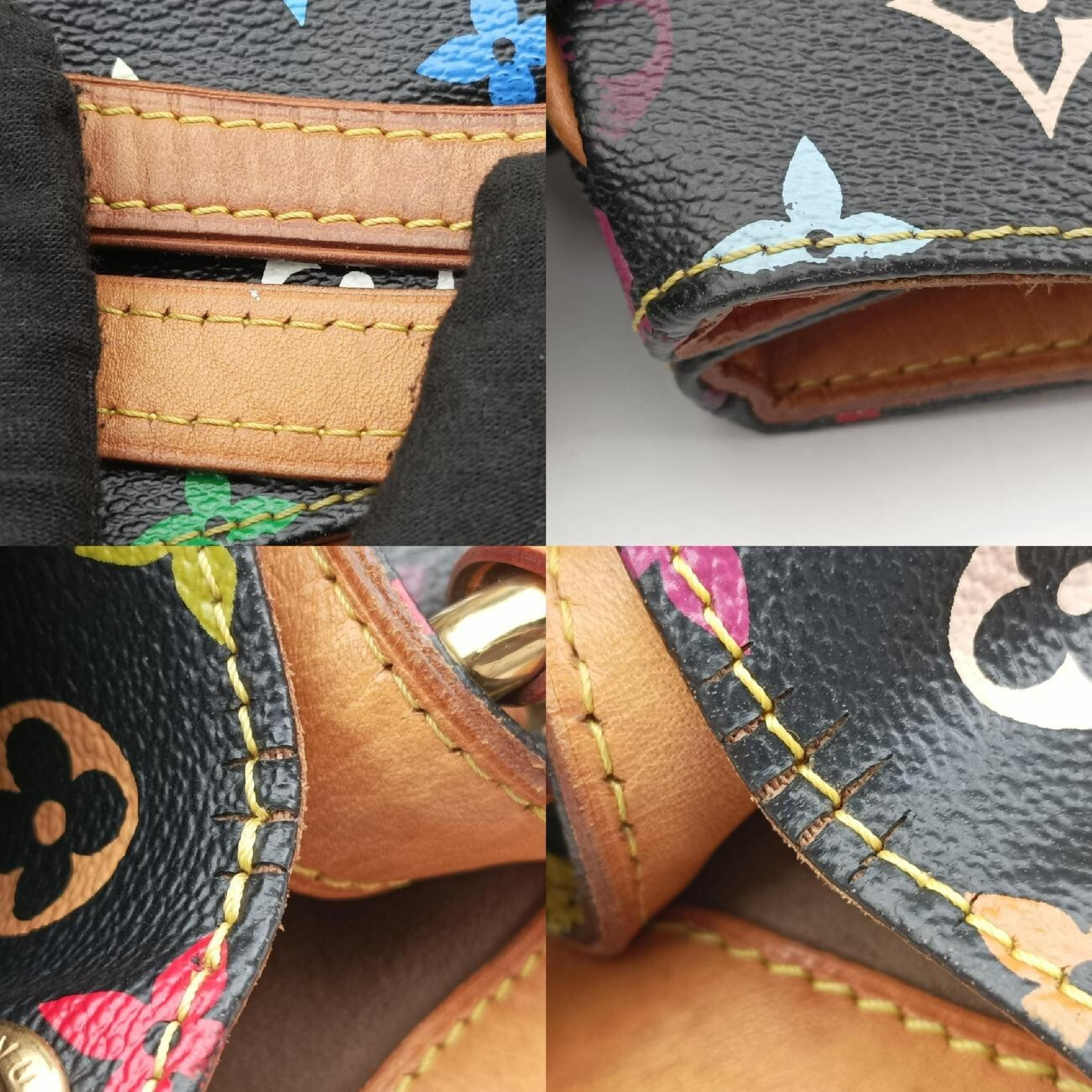 Aurelia MM Noir Monogram Multicolor M40095 MI0086 Shoulder Bag — view 9