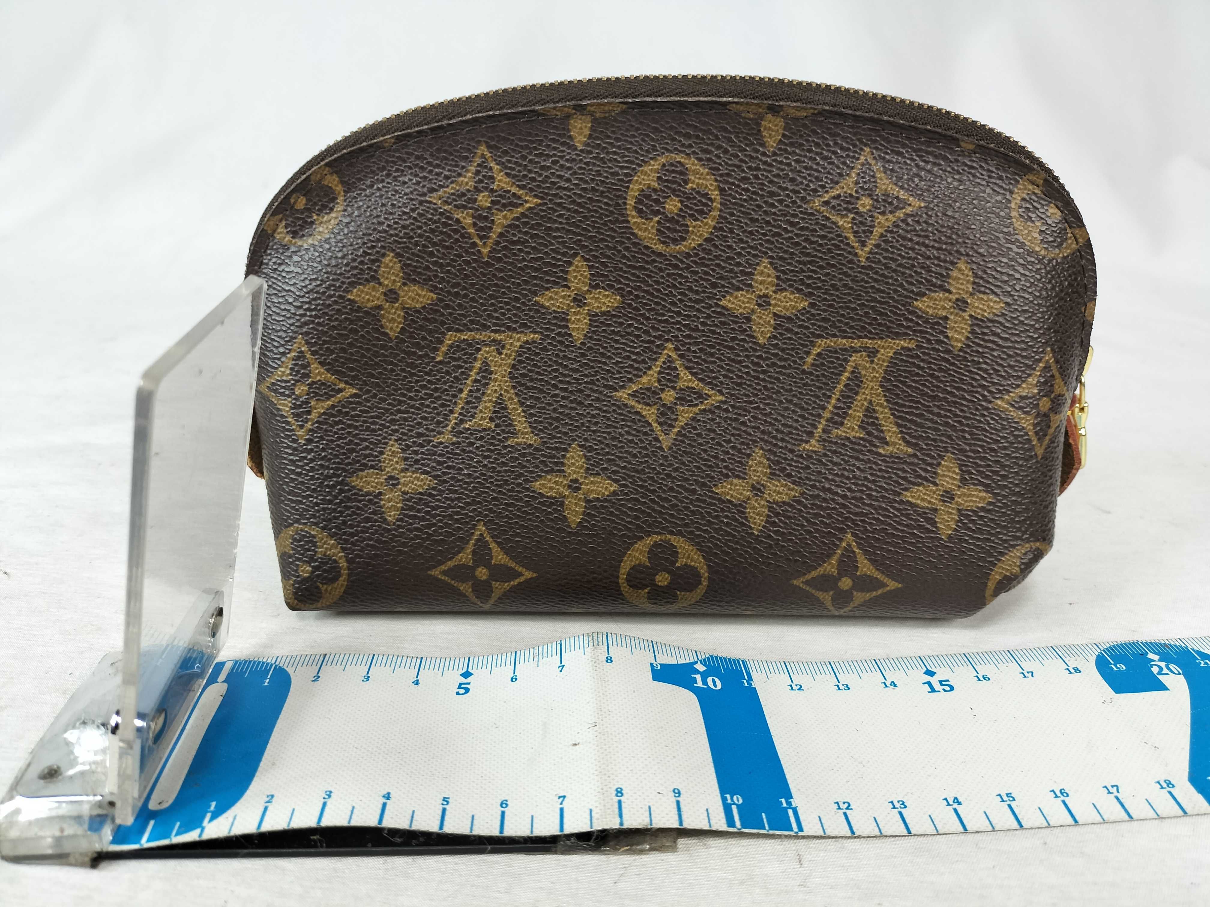 Monogram Louis Vuitton Monogram Pochette Cosmetic Pouch — view 2