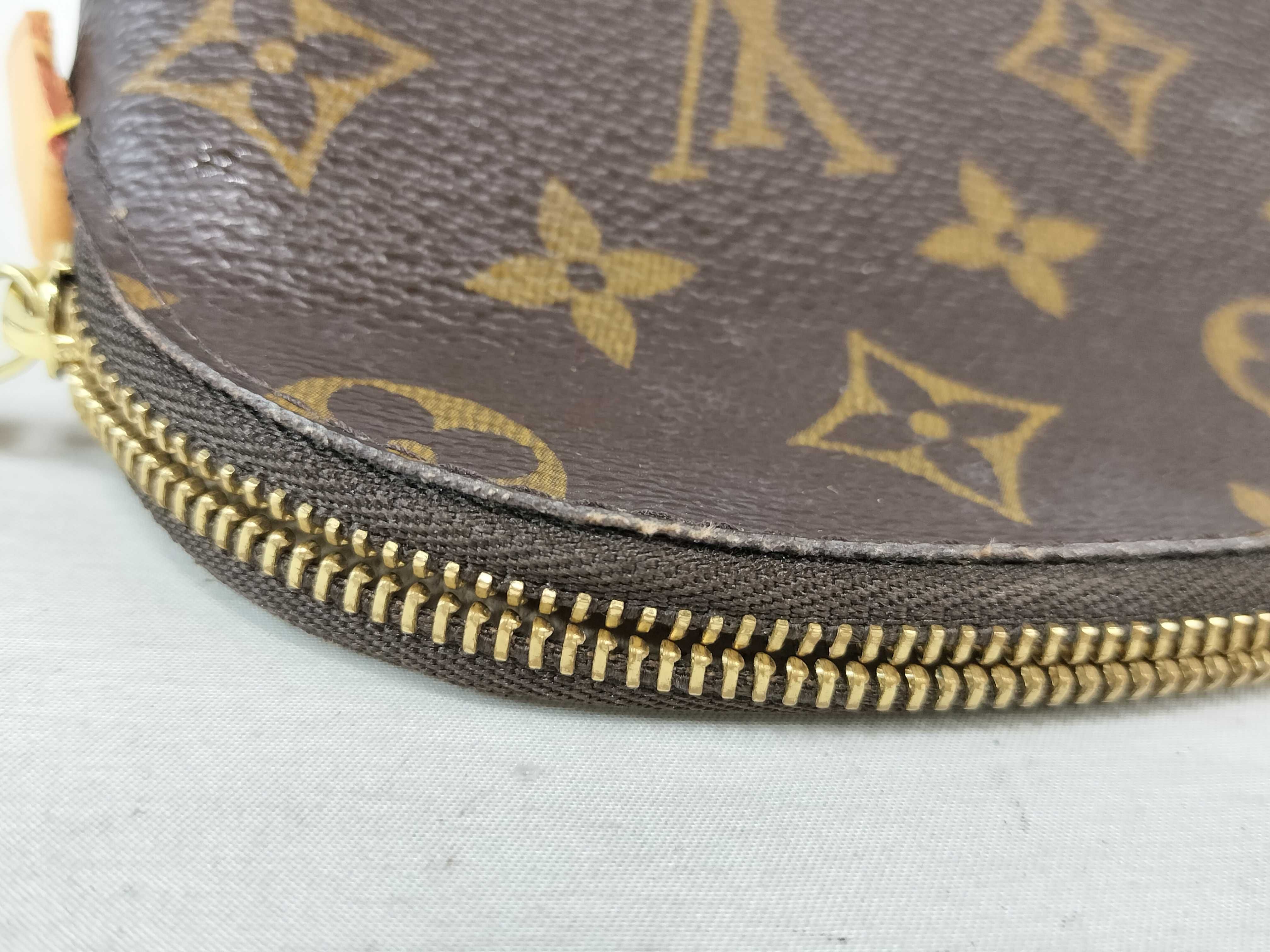 Monogram Louis Vuitton Monogram Pochette Cosmetic Pouch — view 13