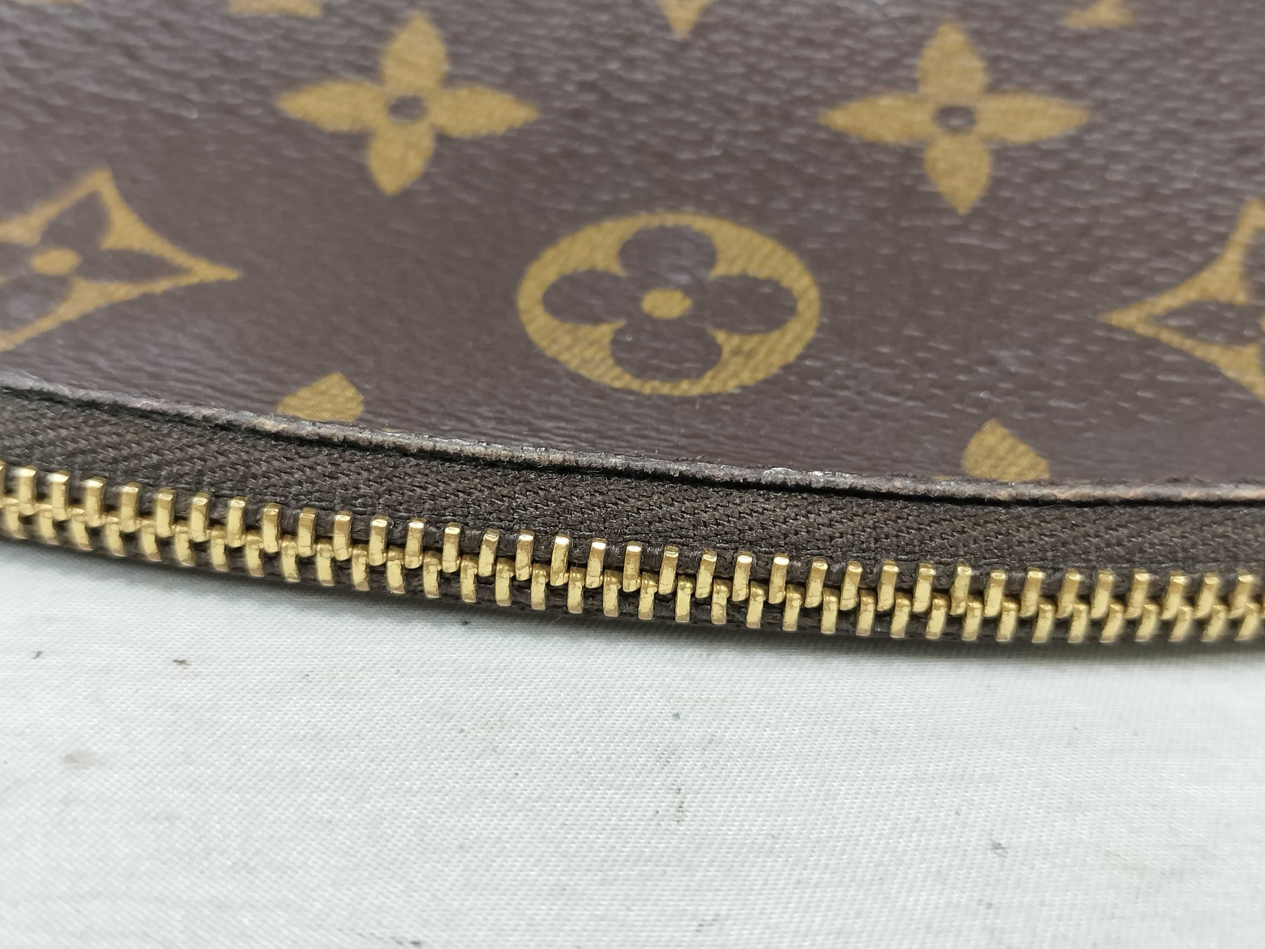 Monogram Louis Vuitton Monogram Pochette Cosmetic Pouch — view 3