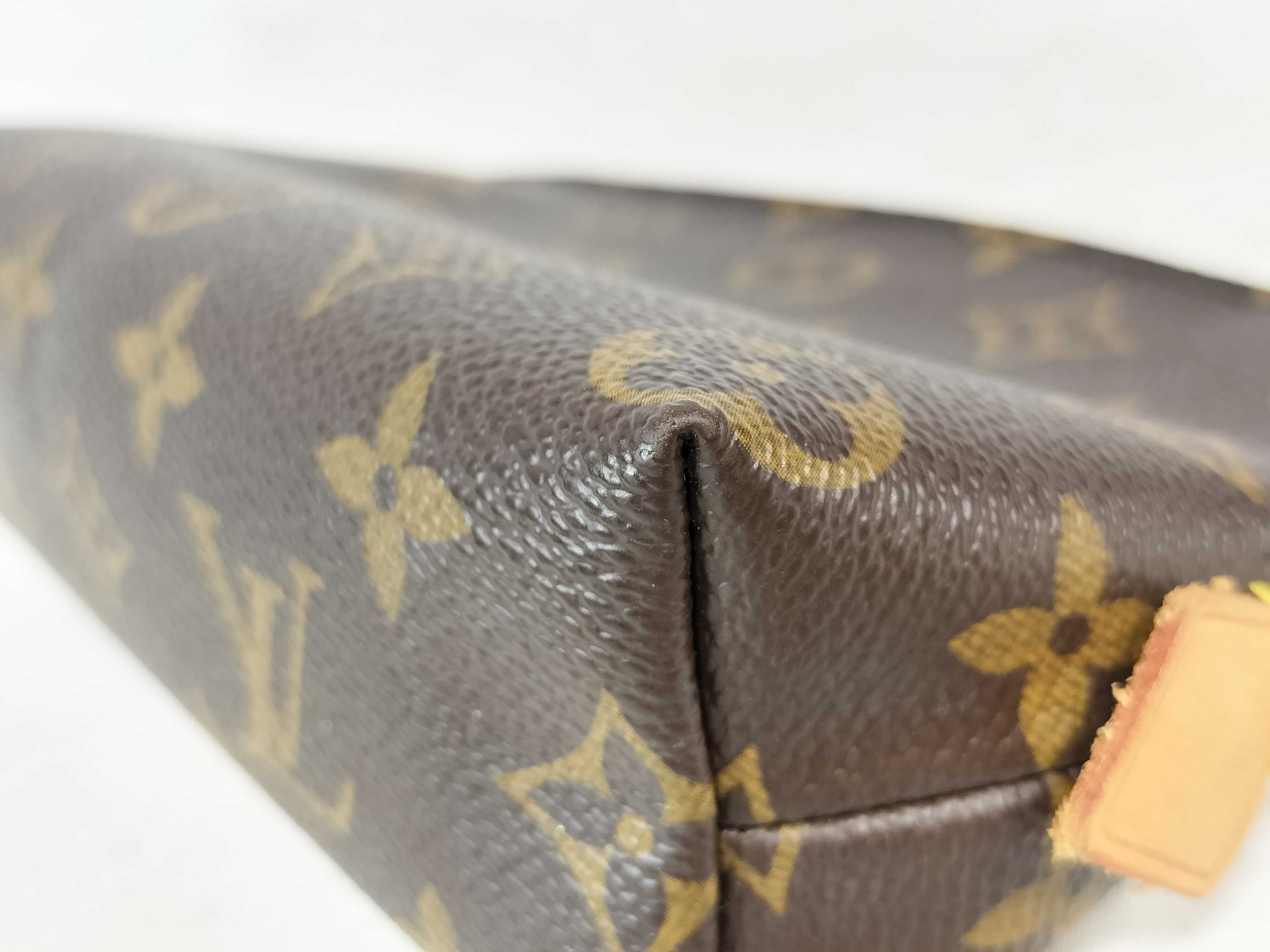 Monogram Louis Vuitton Monogram Pochette Cosmetic Pouch — view 4