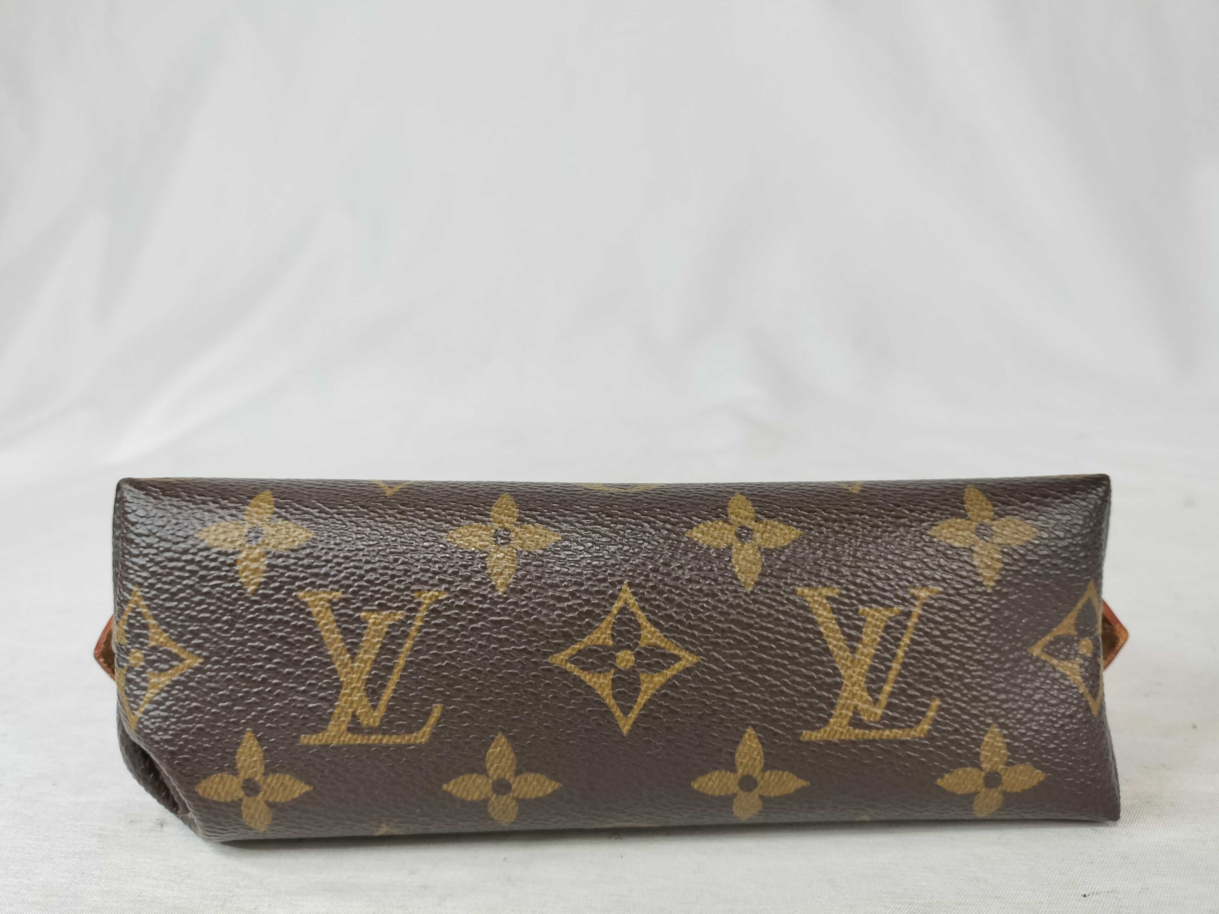Monogram Louis Vuitton Monogram Pochette Cosmetic Pouch — view 5