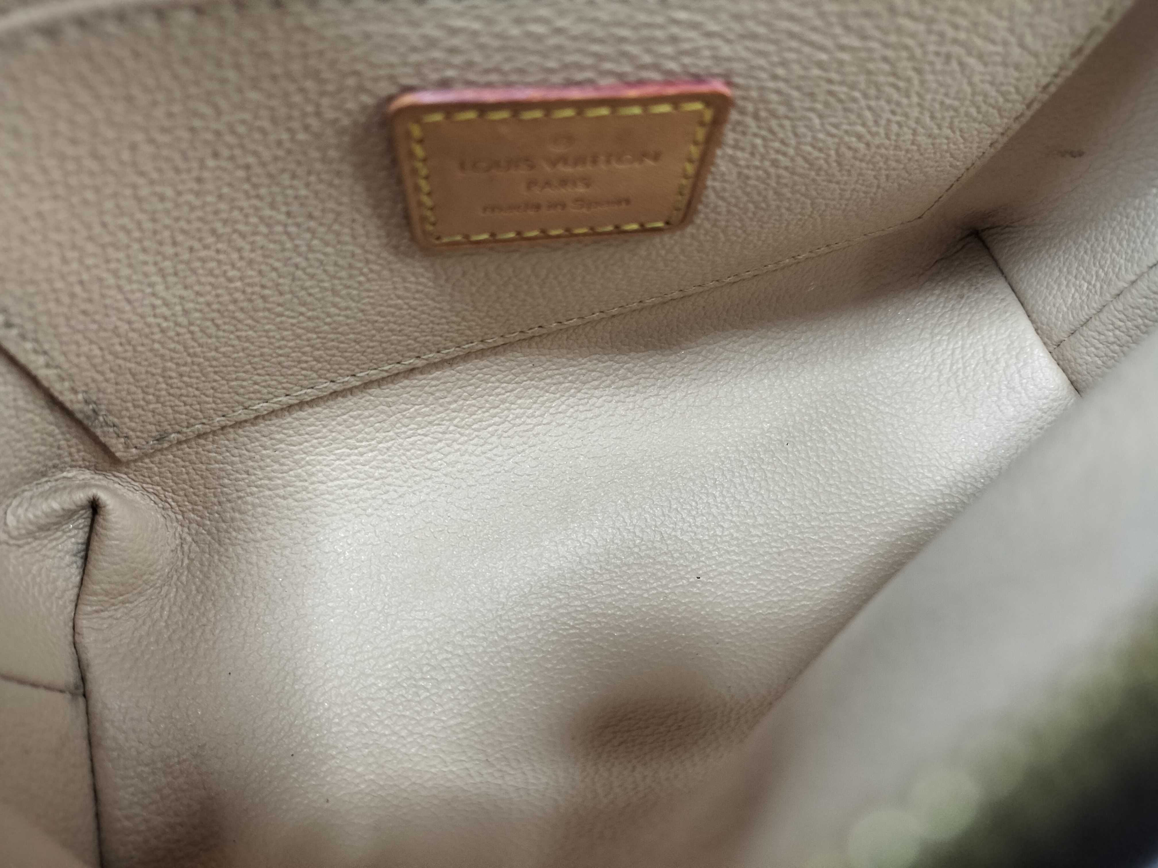 Monogram Louis Vuitton Monogram Pochette Cosmetic Pouch — view 7