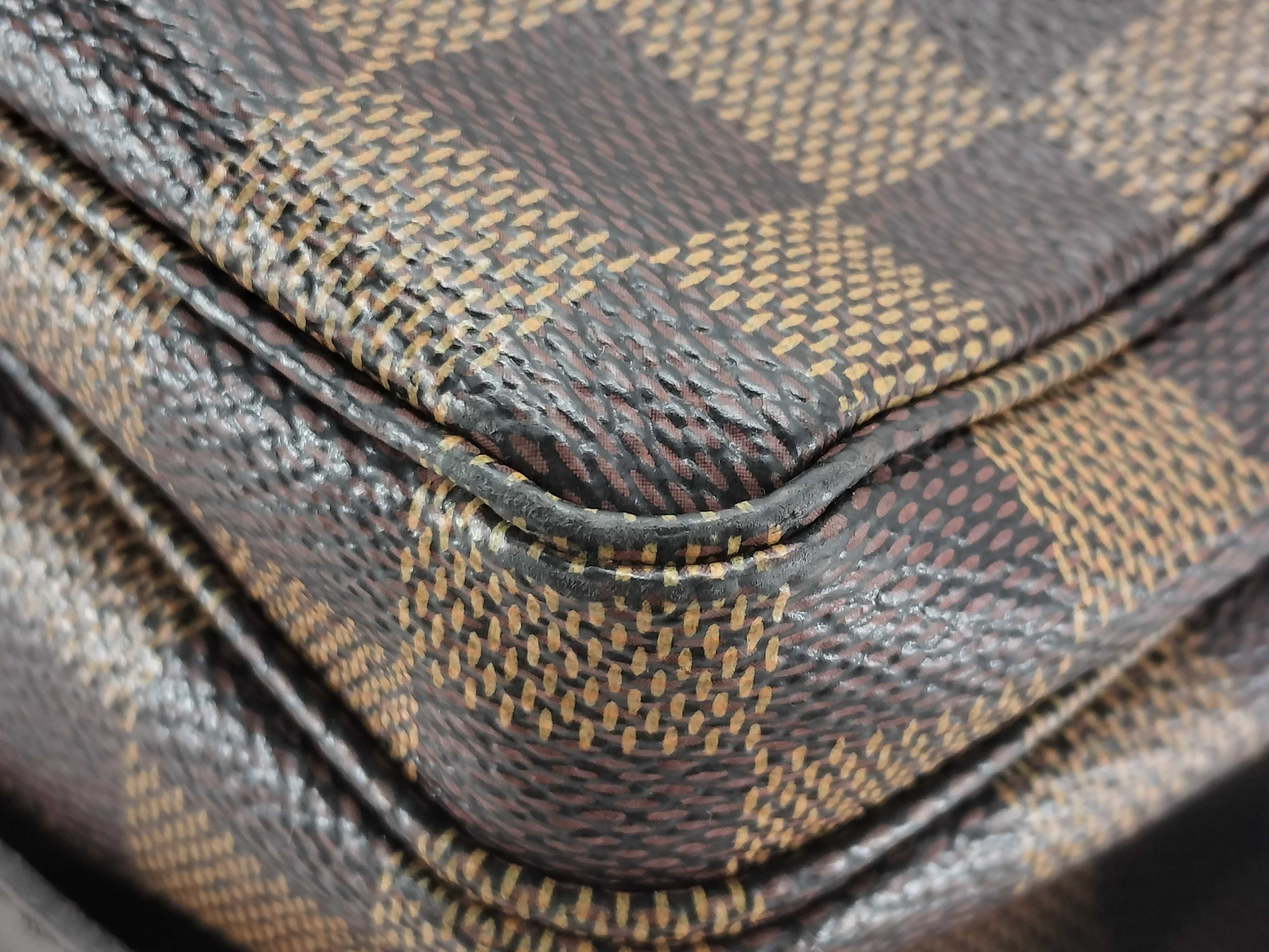 Damier Naviglio Shoulder Bag, Damier Ebene, N45255 Shoulder Bag — view 6
