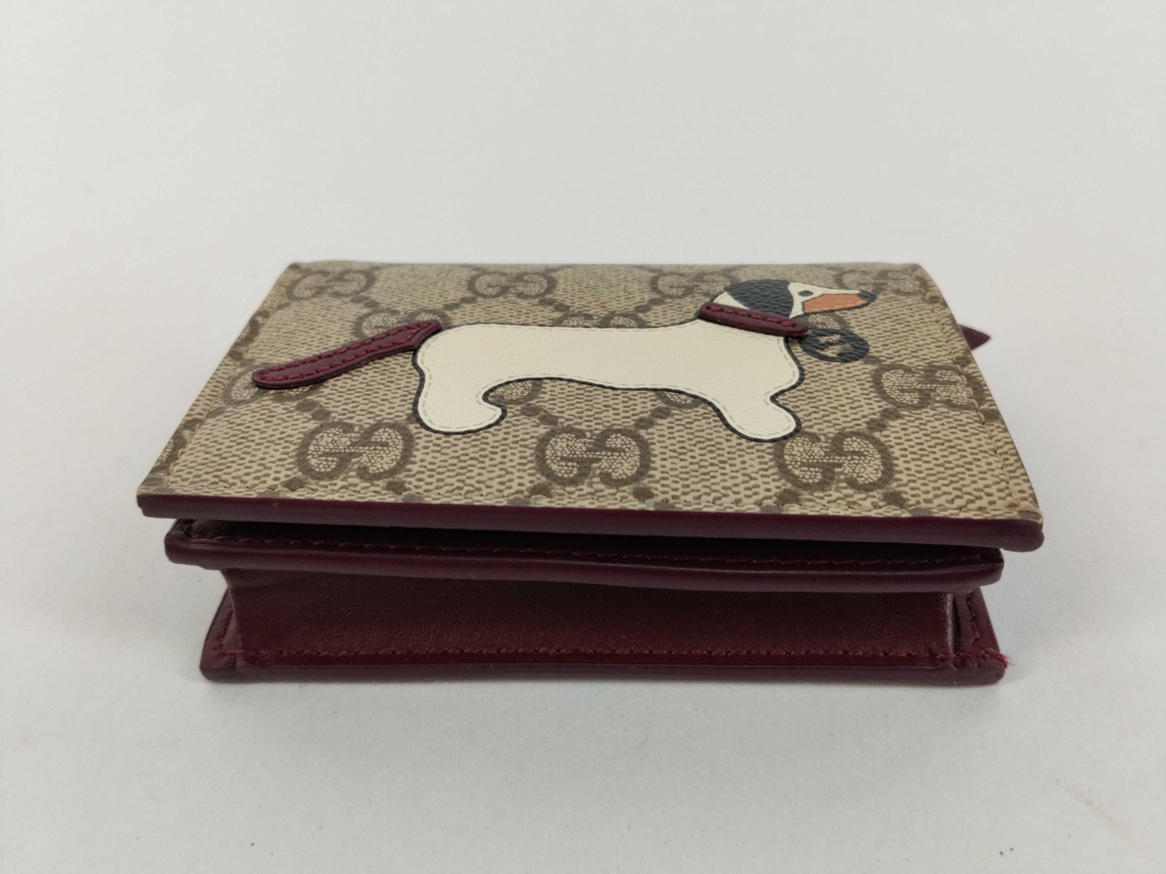 GG Supreme Dachshund Compact Wallet — view 5