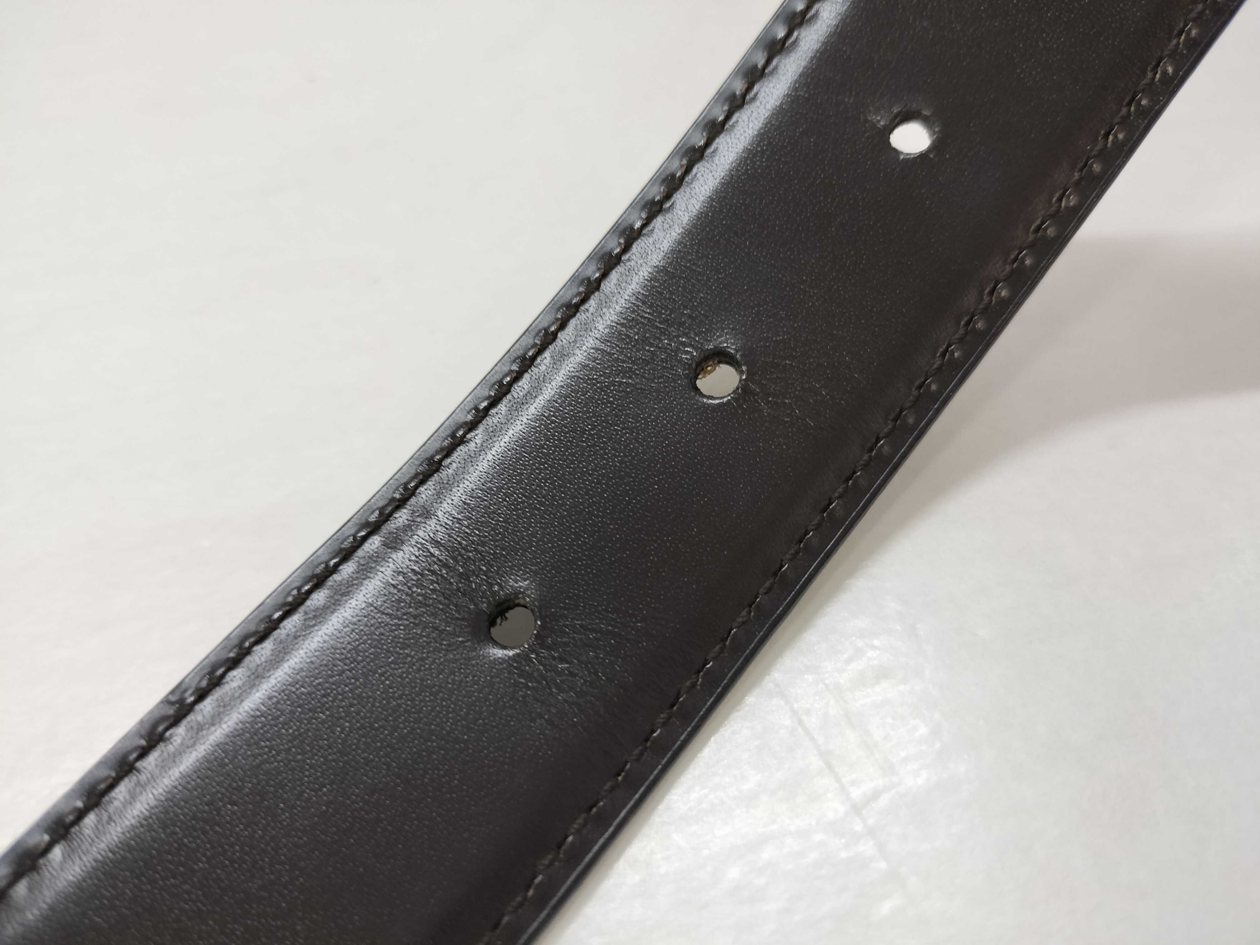 G buckle leather belt bag belt — view 5