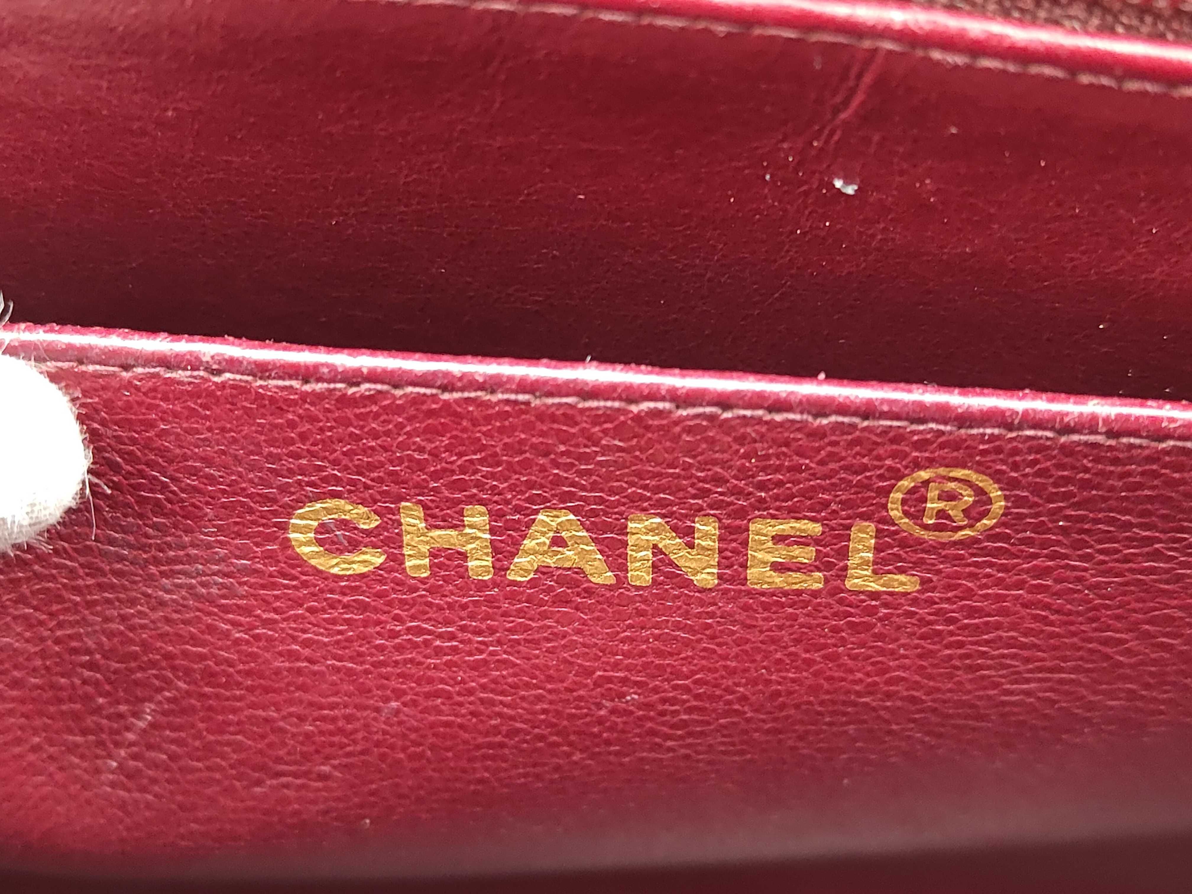 Large Matelassé Lambskin Chain Shoulder Bag — view 11