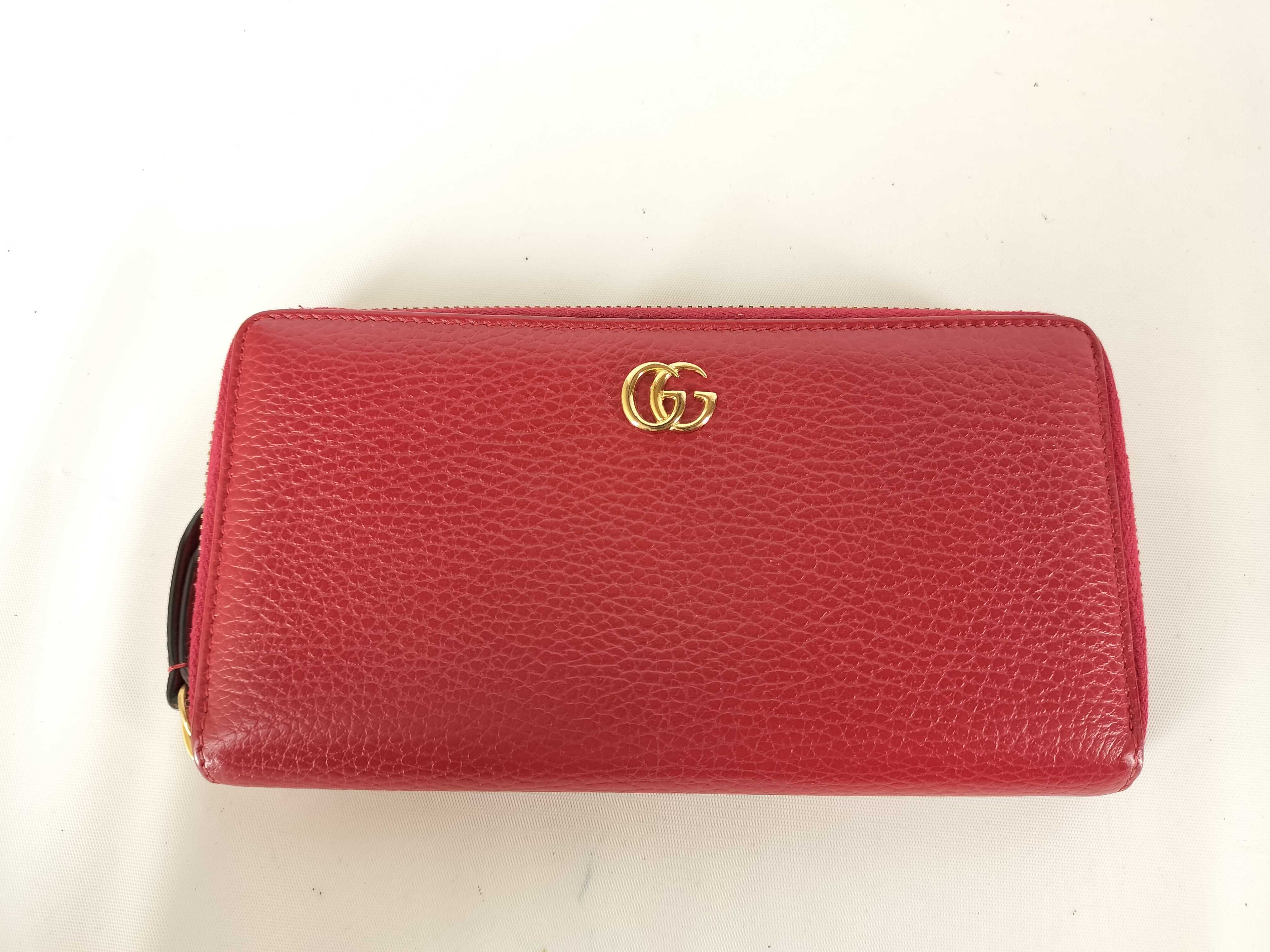 GG Marmont Long Wallet, Round Wallet