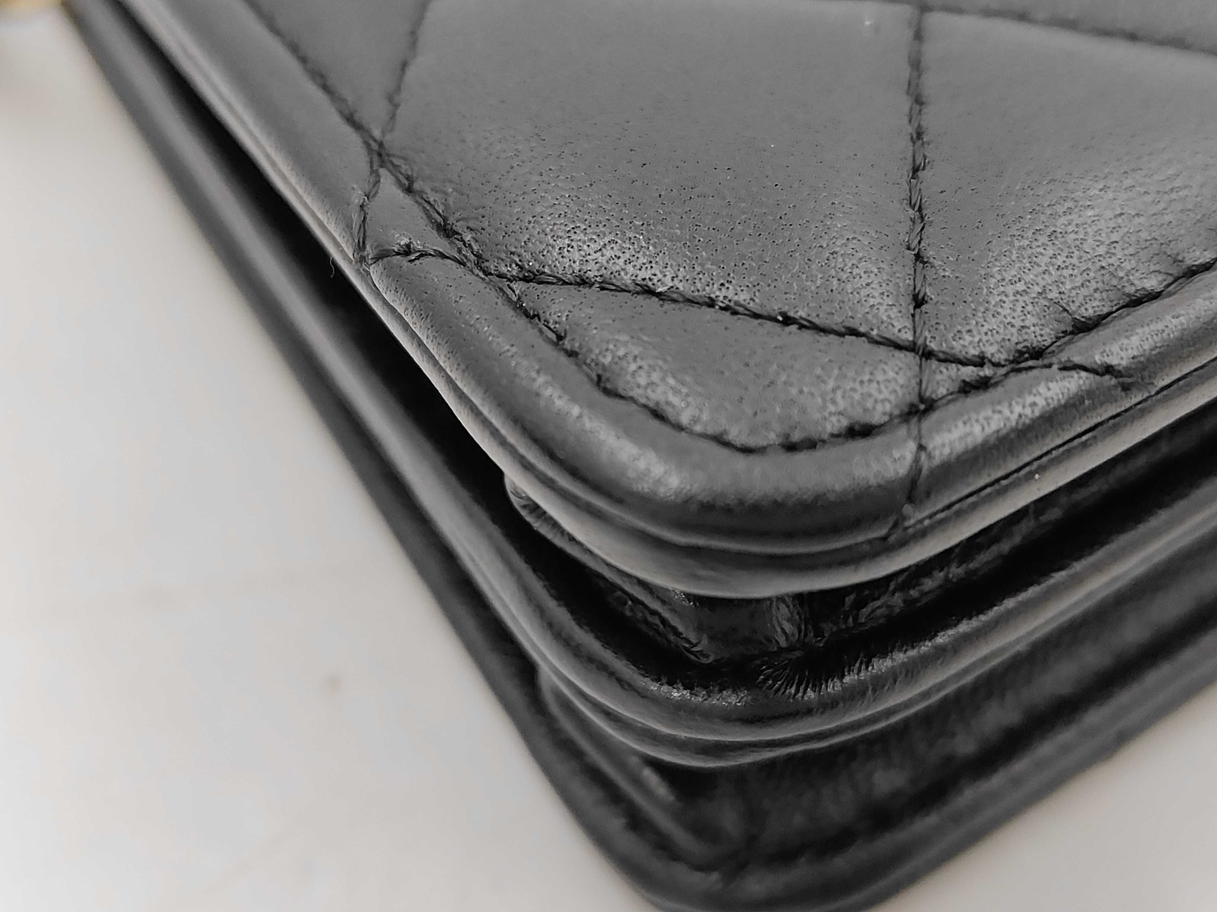 Matelassé Coco Mark Phone Case Chain Wallet Shoulder Bag — view 5