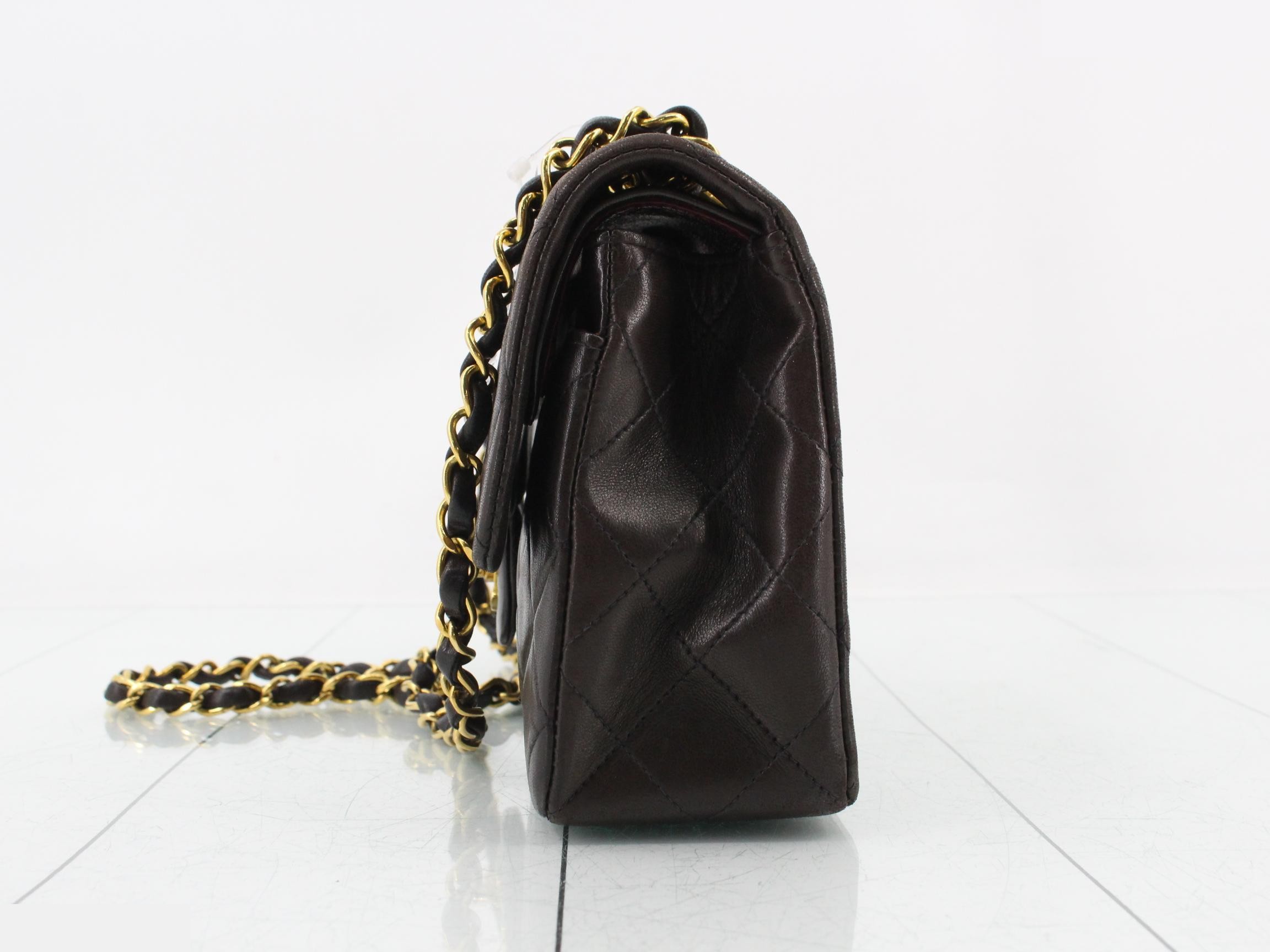 Double flap 23 Matelassé chain shoulder bag — view 3