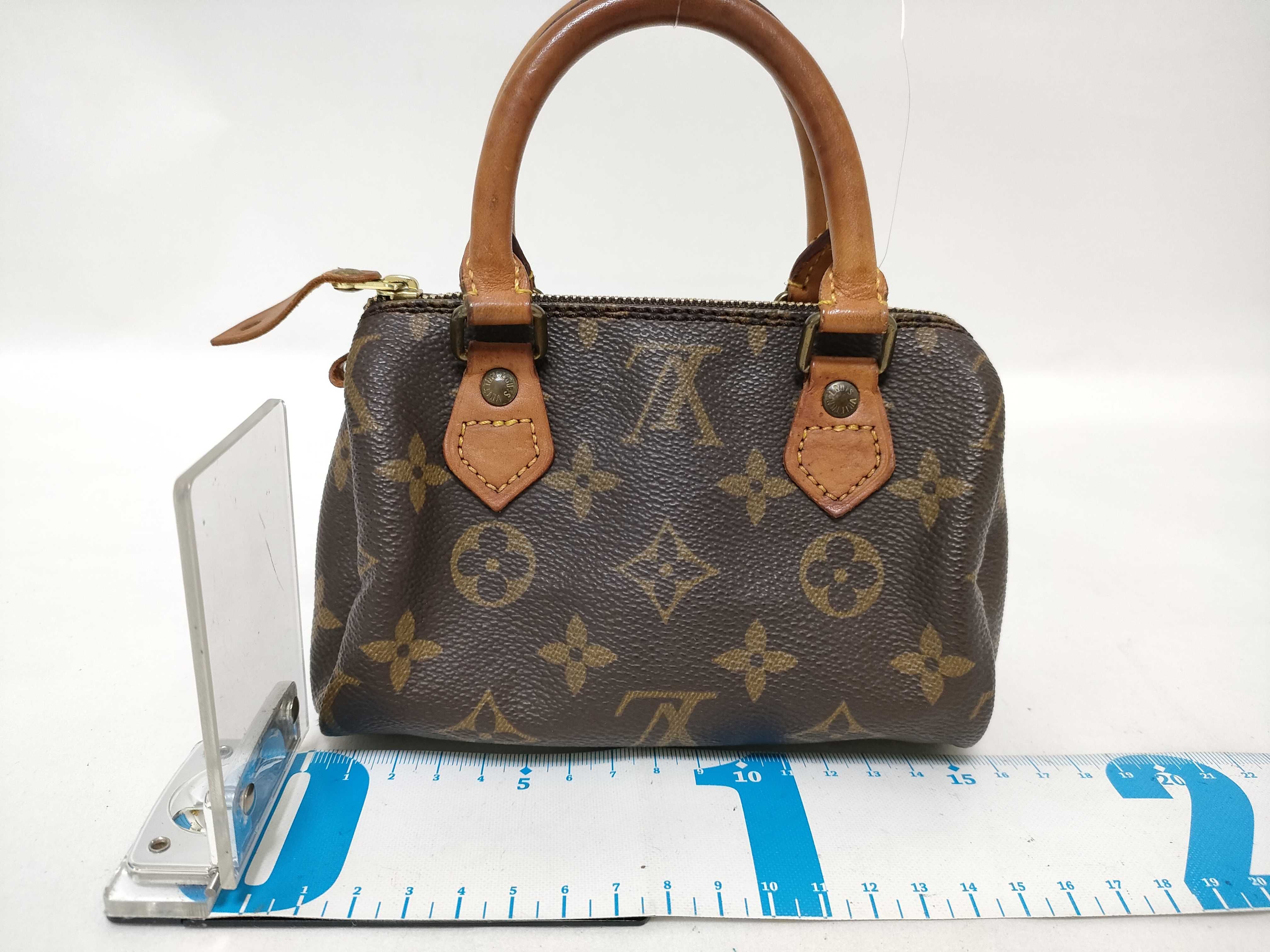 Monogram Vuitton Mono Mini Speedy Handbag — view 2
