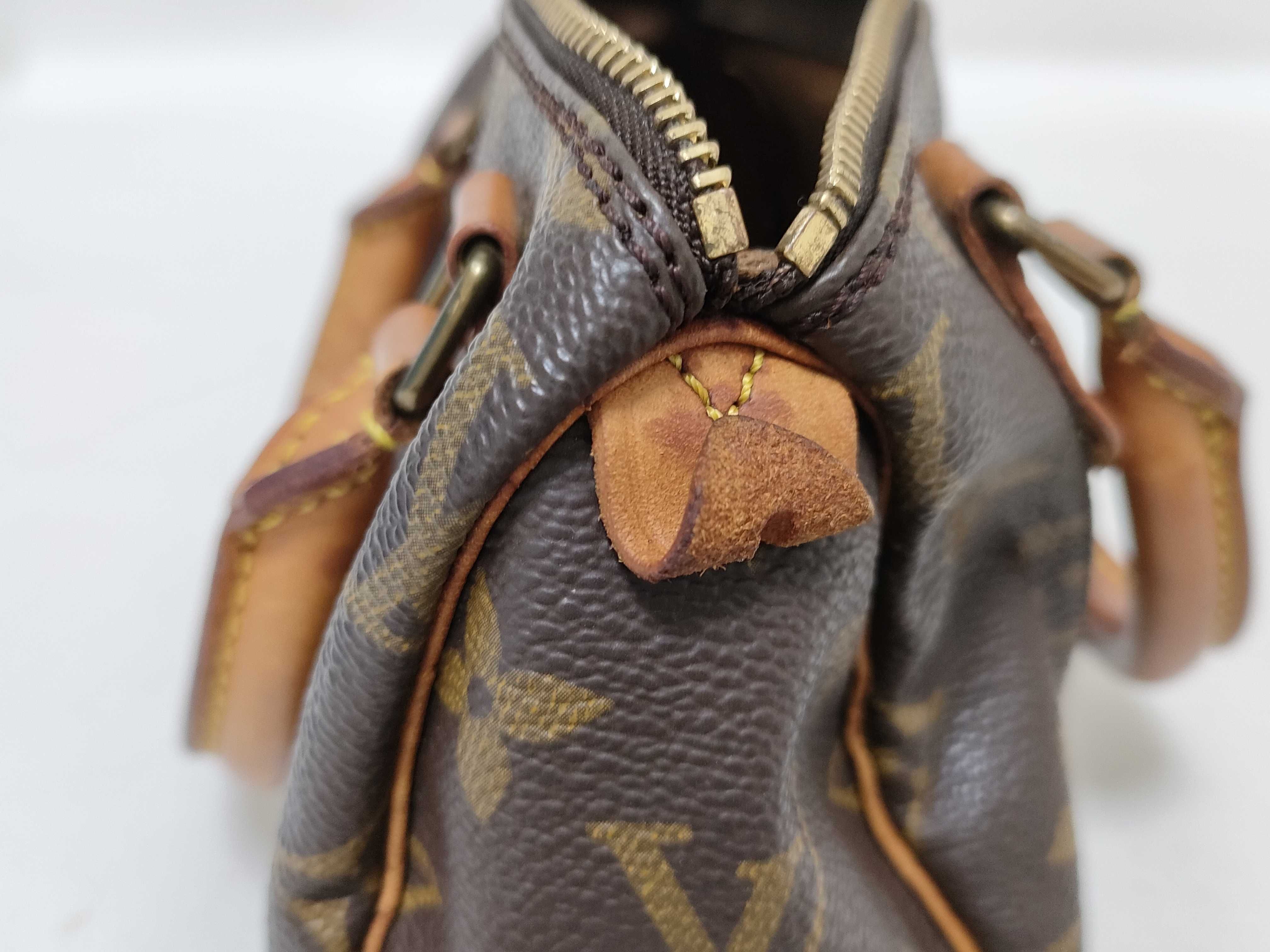 Monogram Vuitton Mono Mini Speedy Handbag — view 12