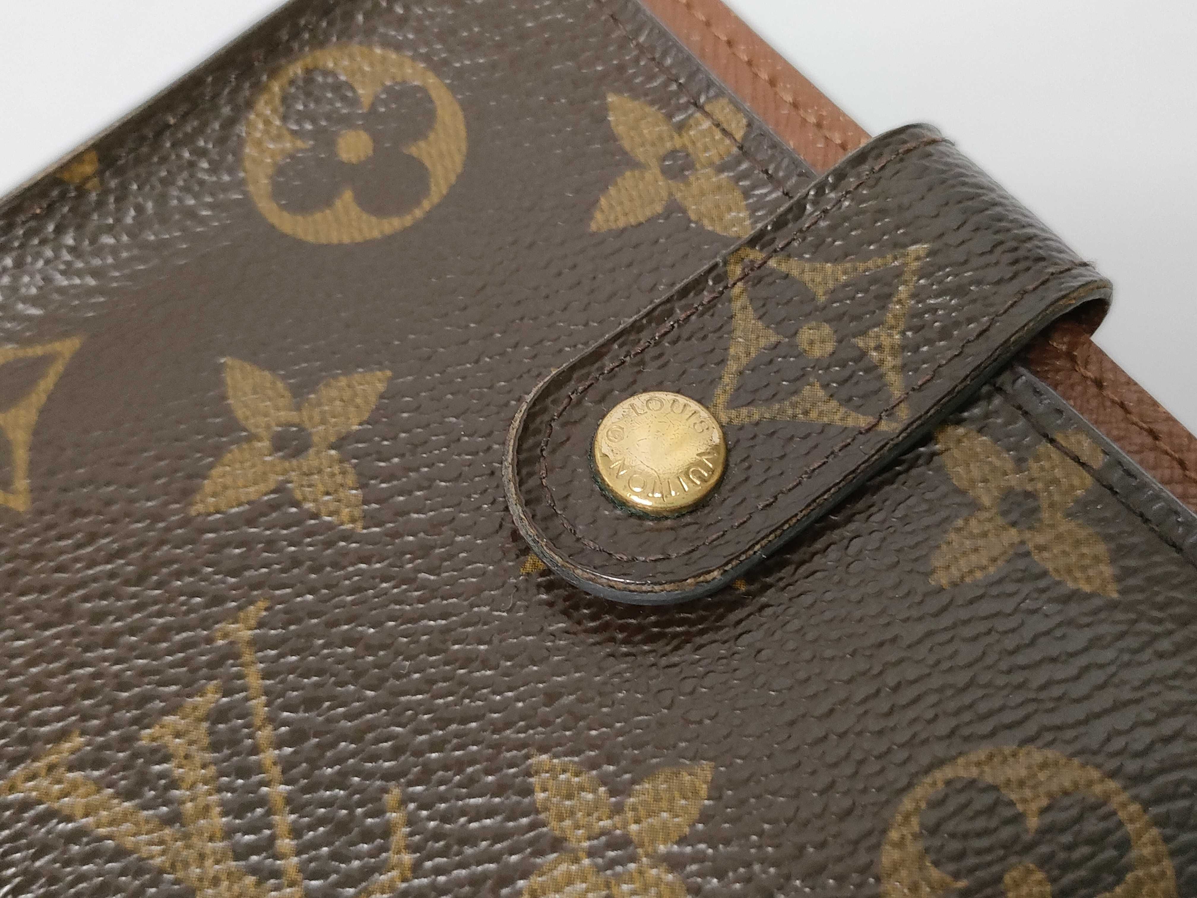 Monogram Louis Vuitton Monogram Compact Zip Bi-fold Wallet M61667 MI0035 Wallet — view 7