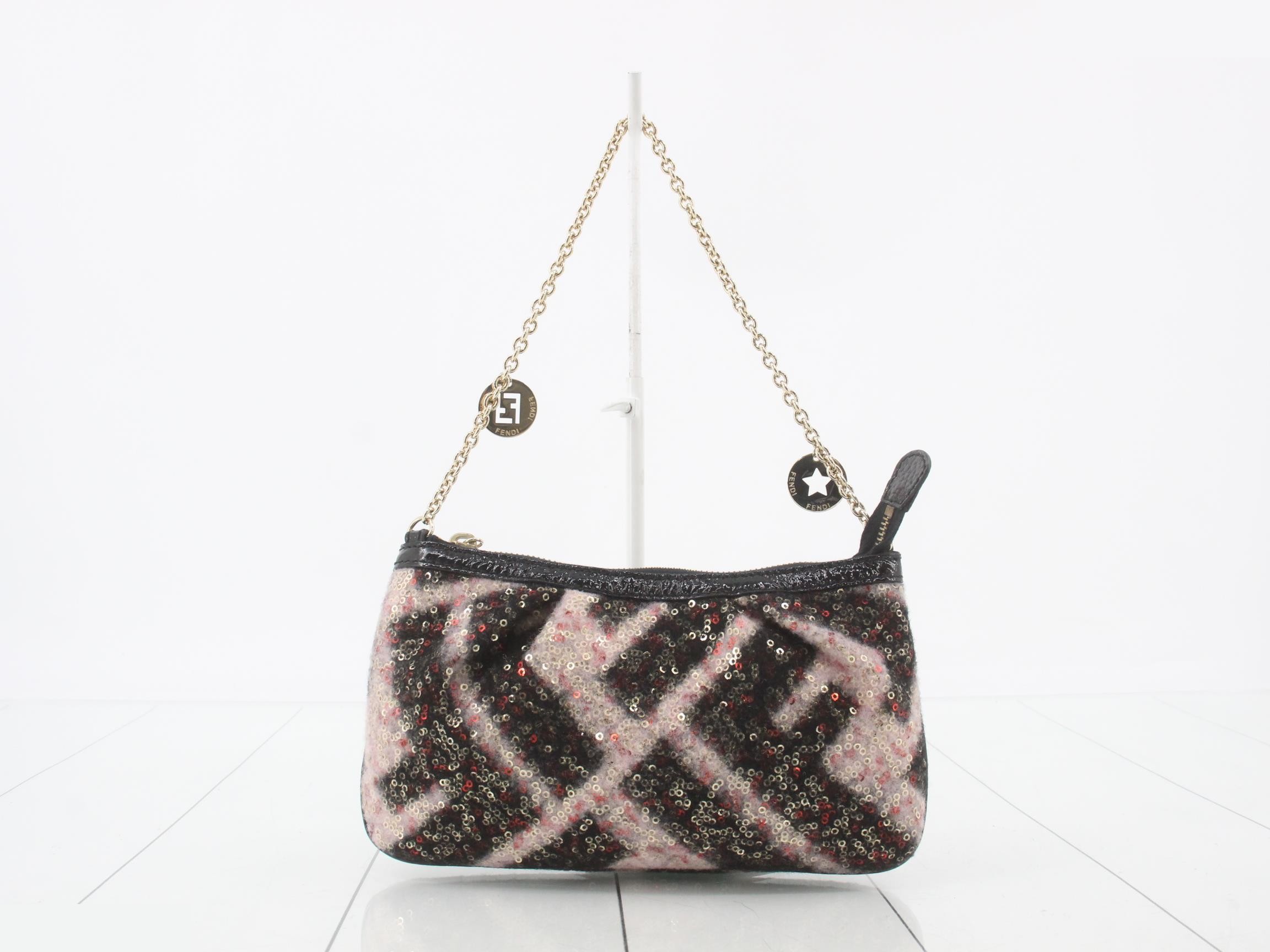 Sequin Chain Zucca (Bag) - Handbag — view 2