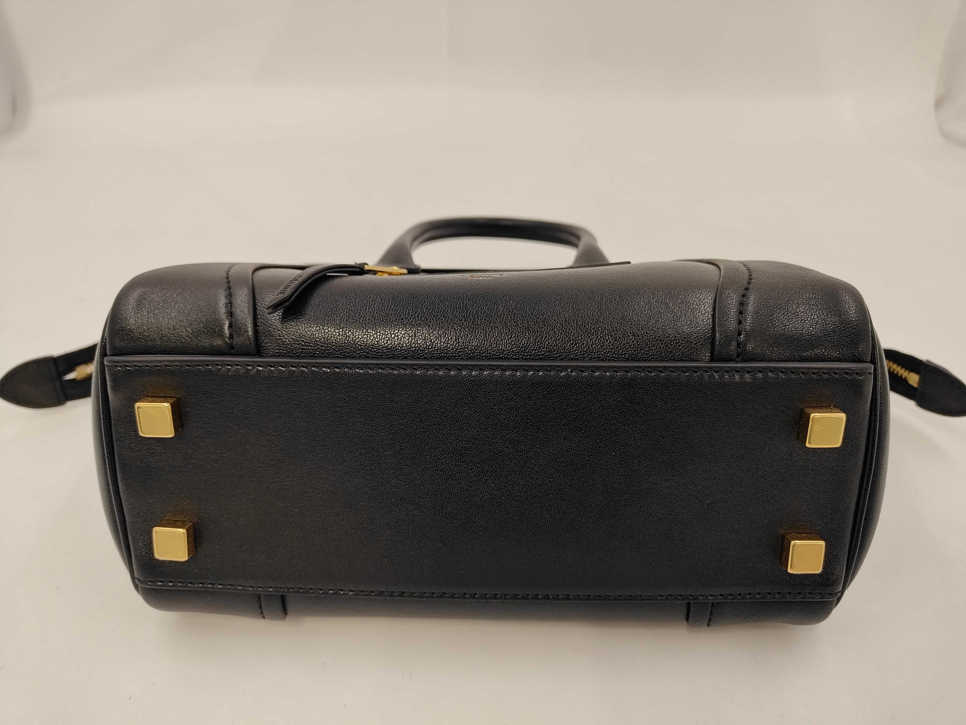 Little Luggage Supple Shiny Lambskin Handbag — view 6