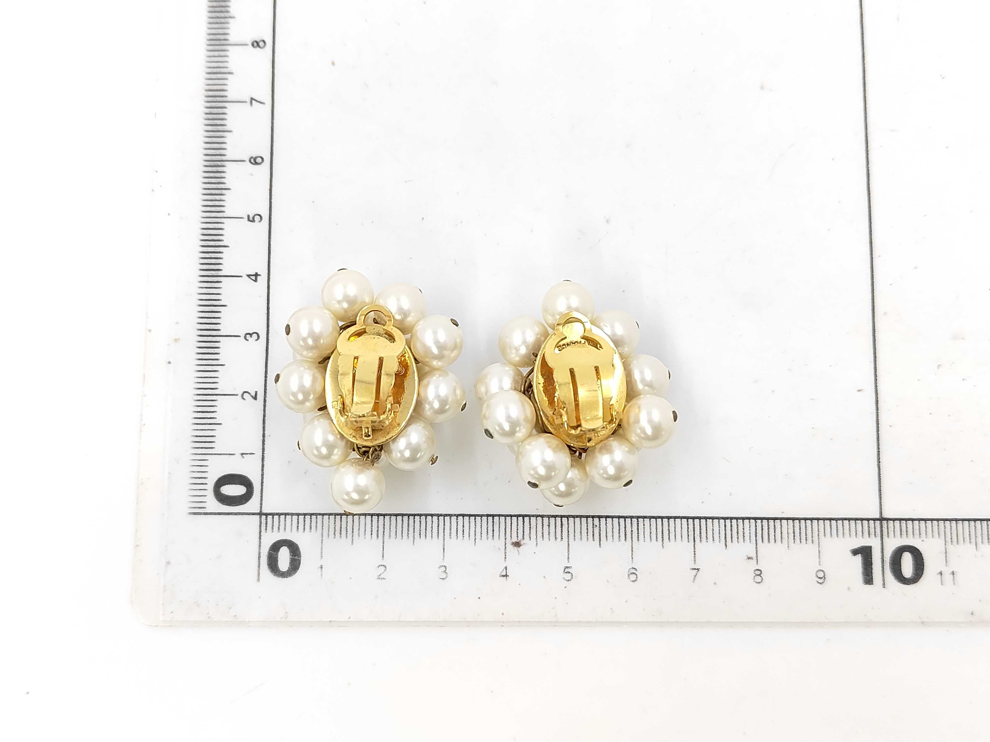 Vintage Faux Pearl Earrings (Size 2, 6) — view 7