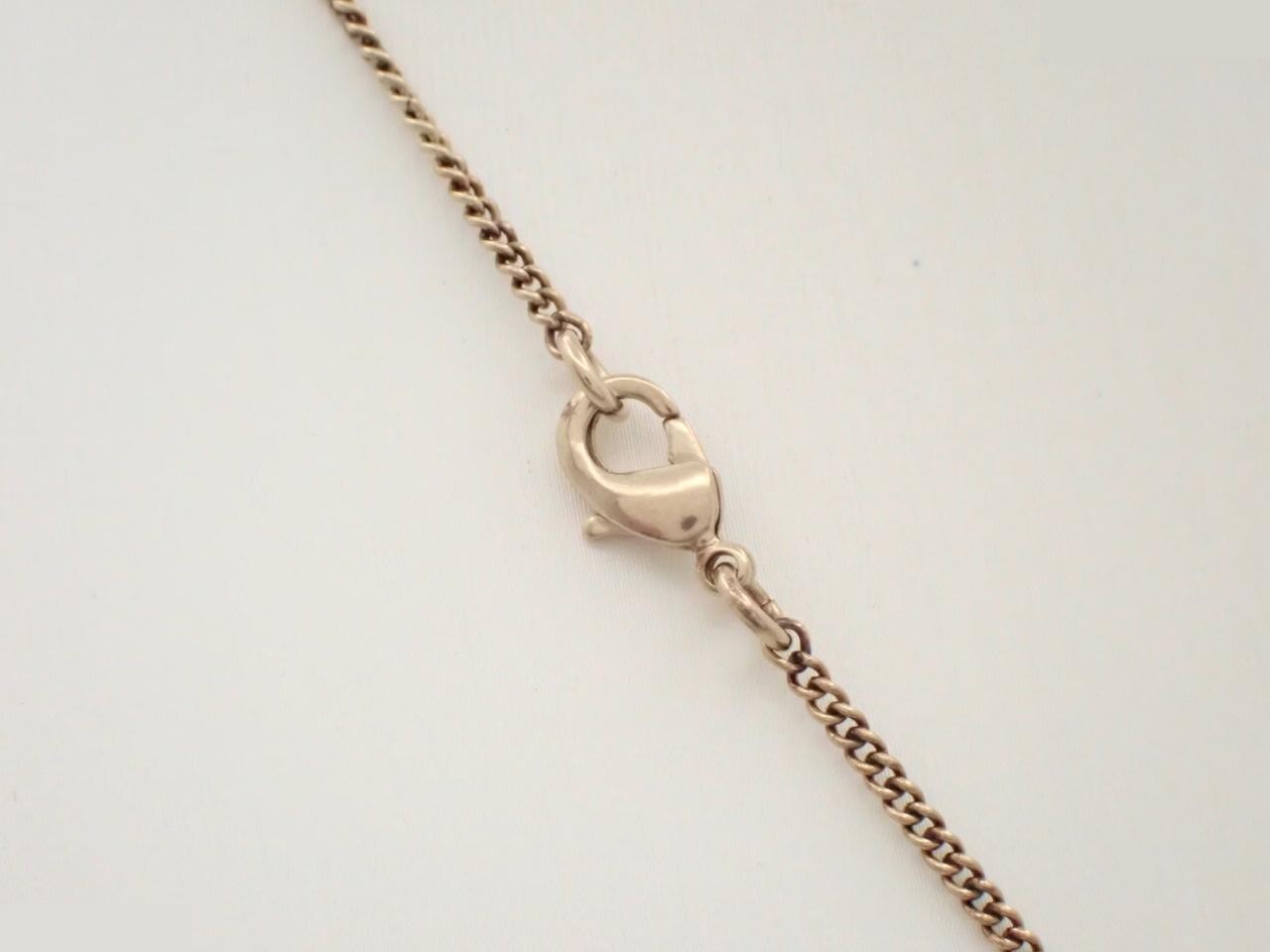 Necklace B17V Coco Mark Pearl Gold Chain — view 2