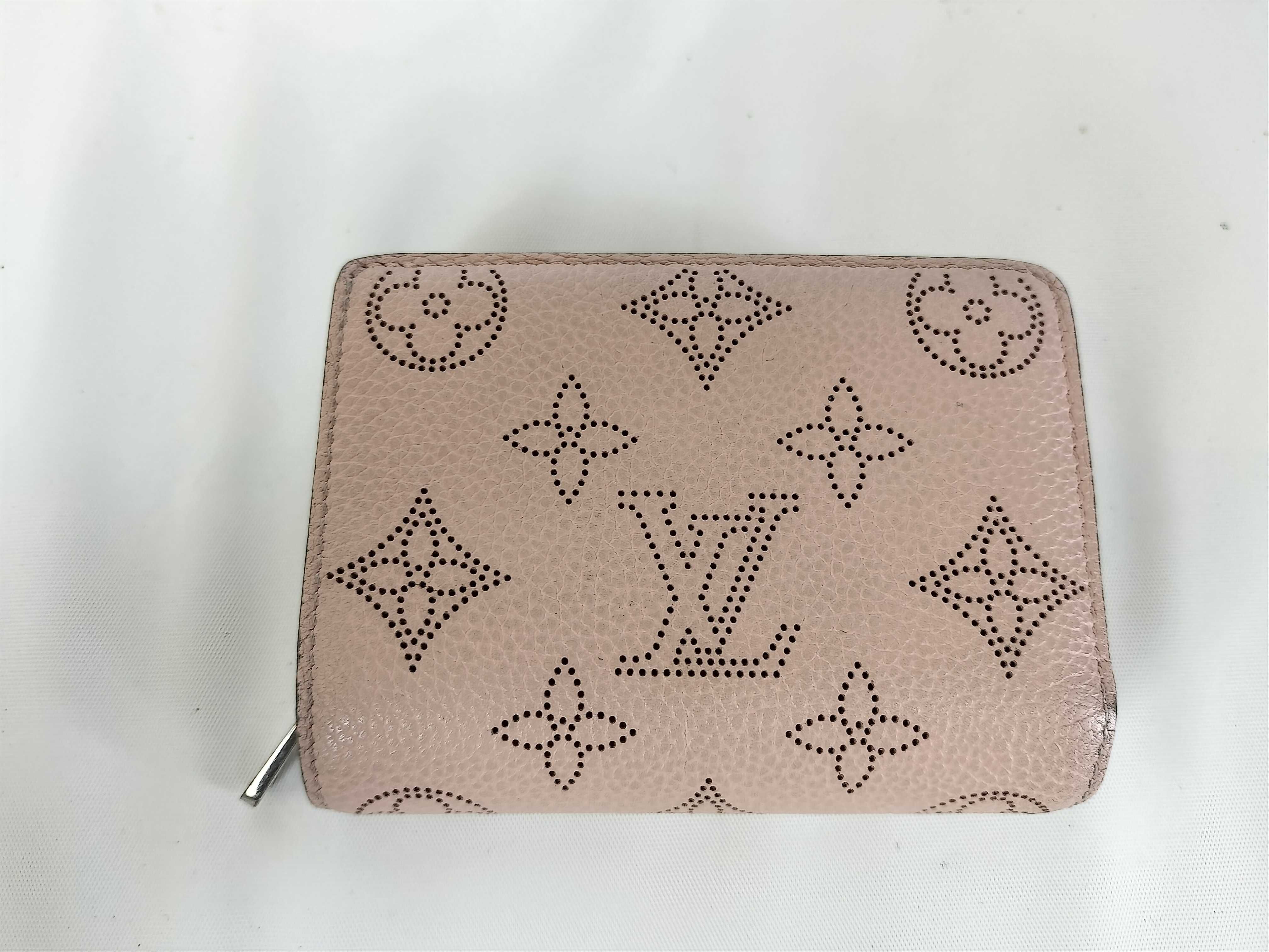 Monogram Mahina Bi-fold Wallet with Initials