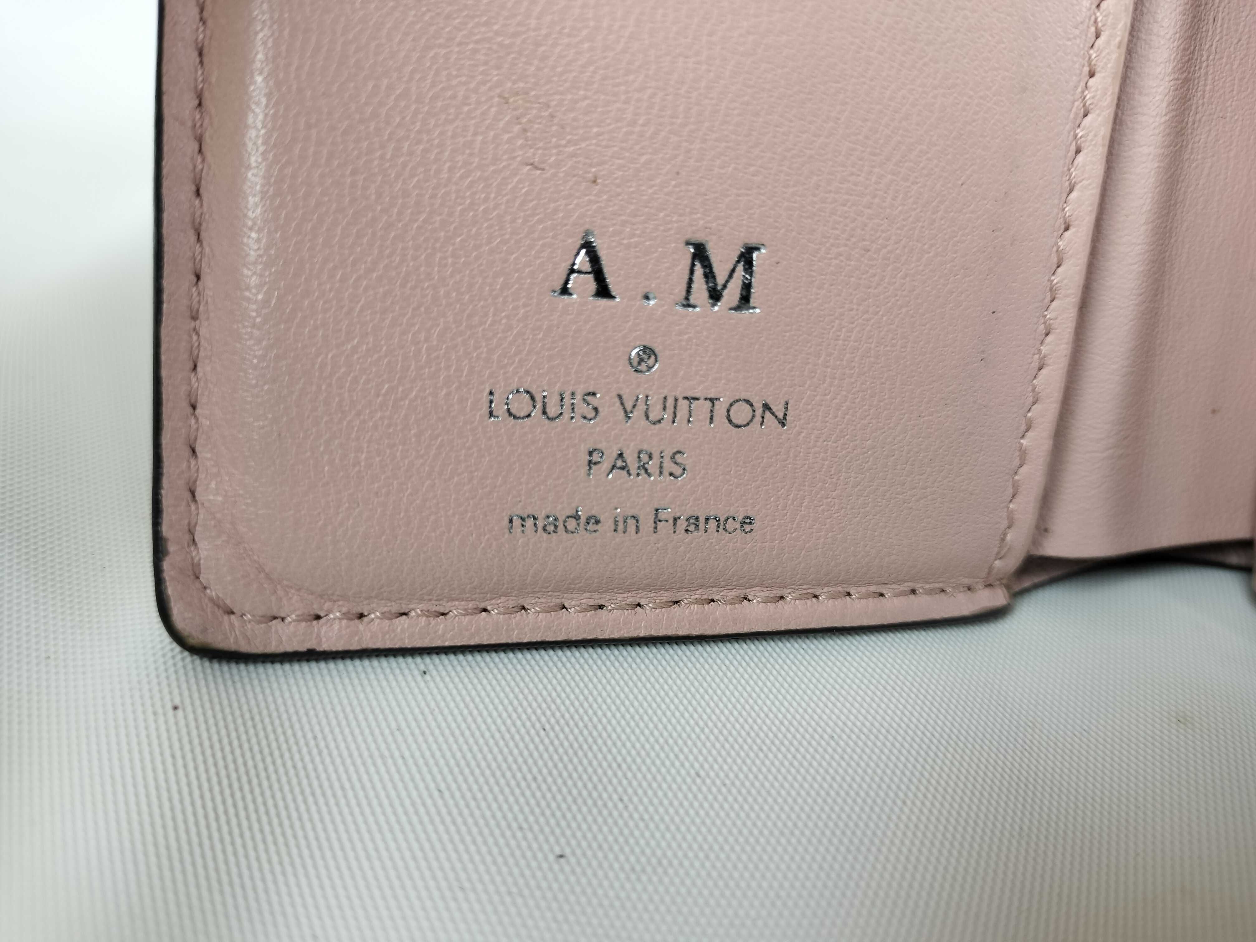 Monogram Mahina Bi-fold Wallet with Initials — view 7