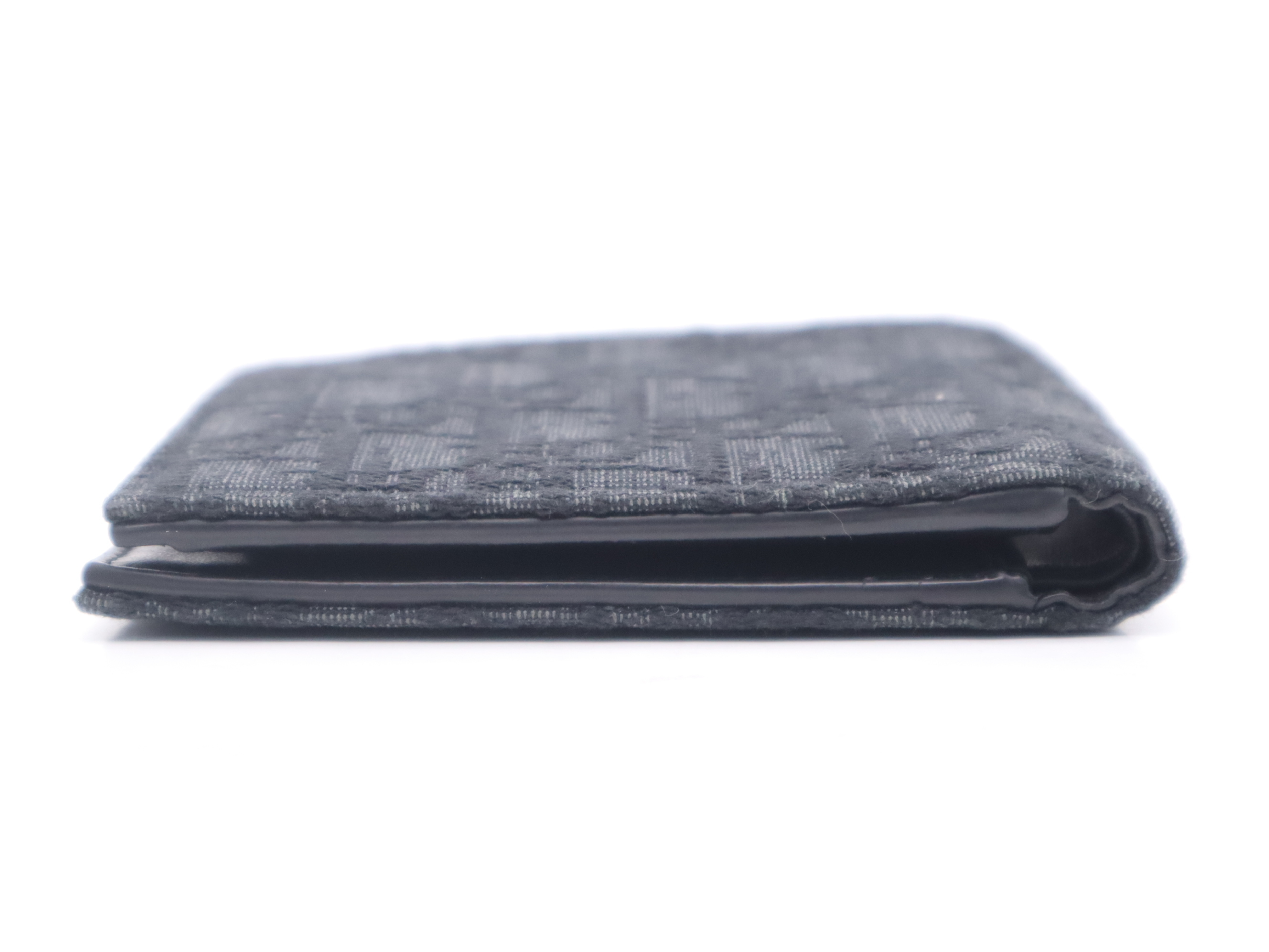Canvas Oblique Jacquard Wallet — view 4