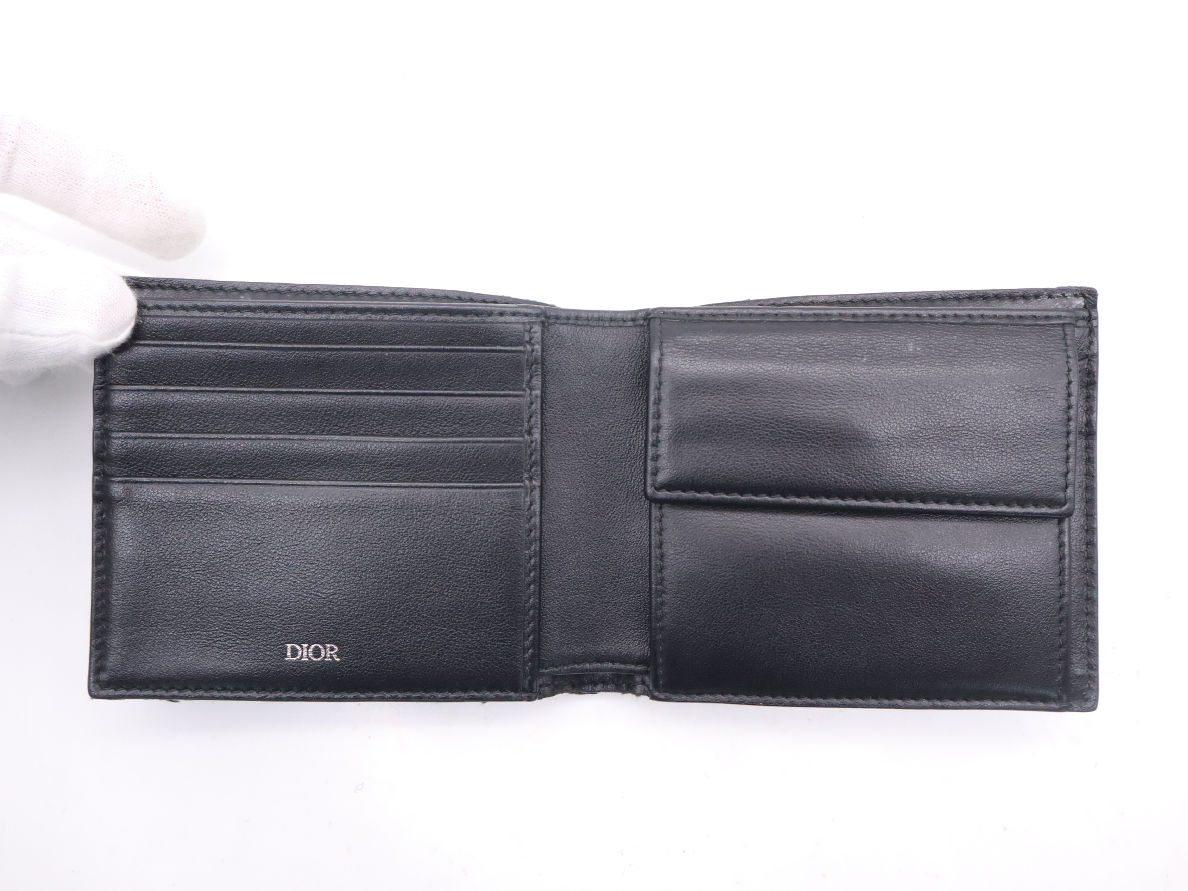 Canvas Oblique Jacquard Wallet — view 8