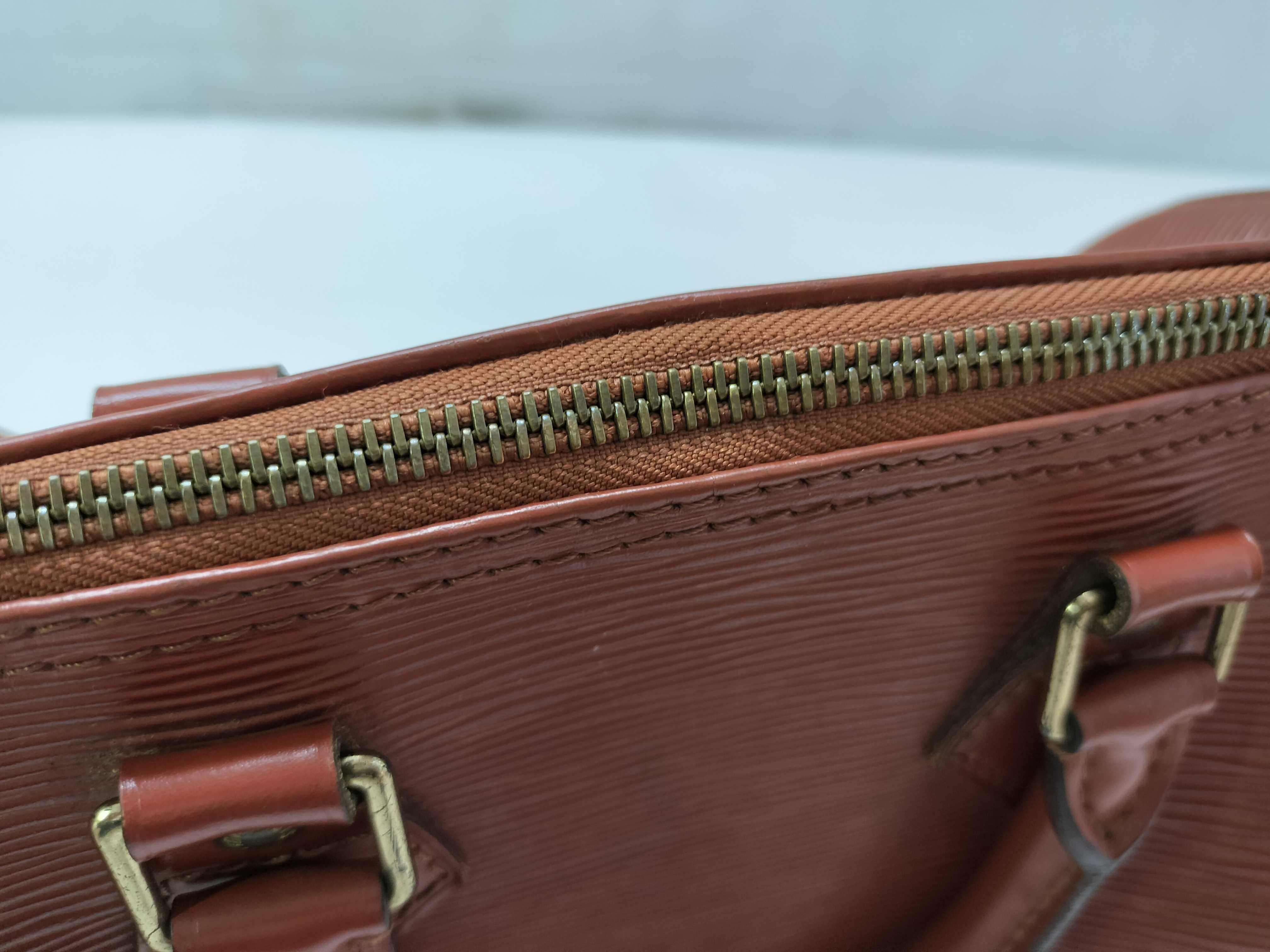 Epi LV Speedy 25 Kenya Brown B Handbag — view 6