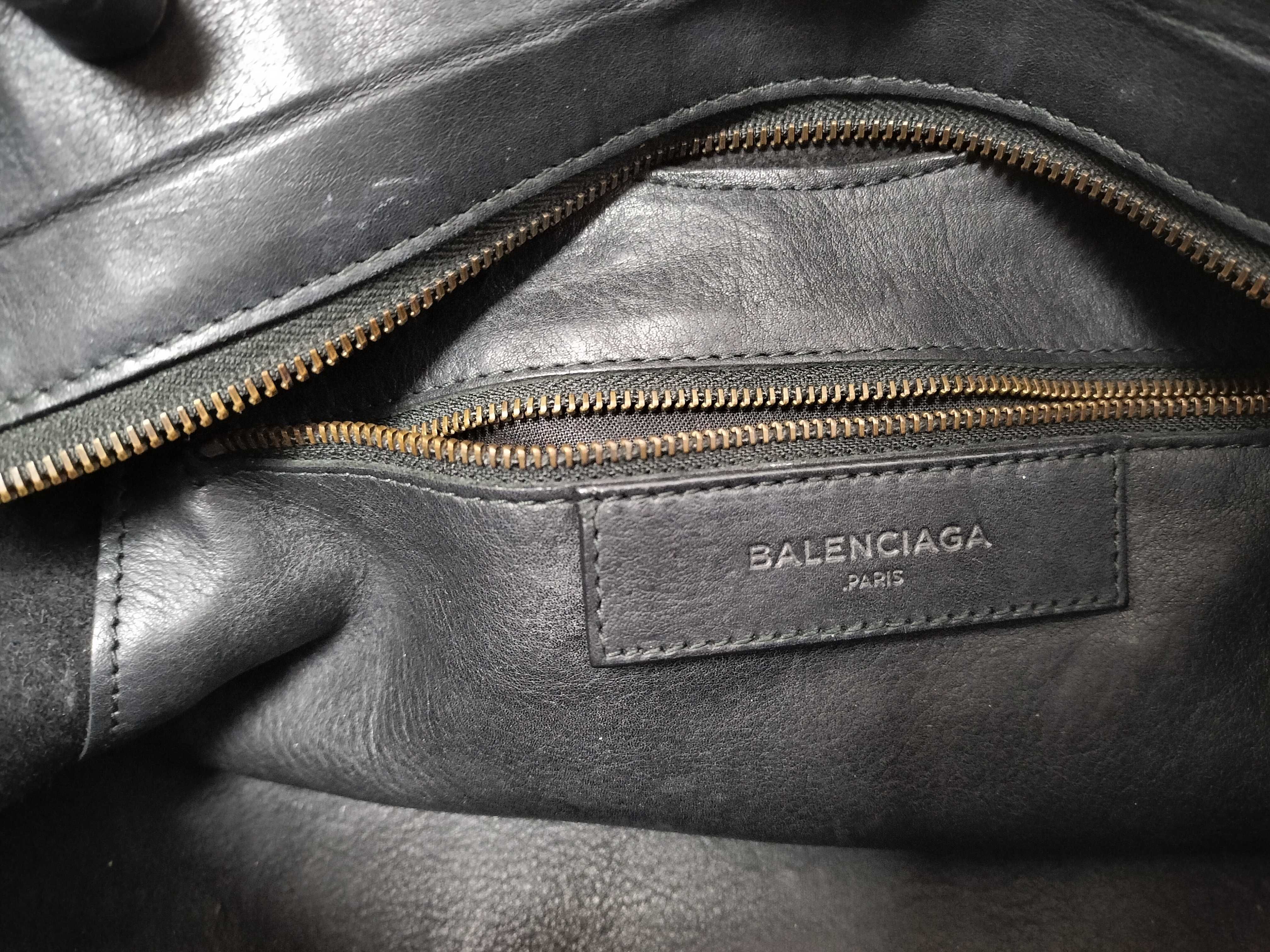 Blackout City Leather 2-Way Handbag, Black, 443514 (Handbag) — view 11