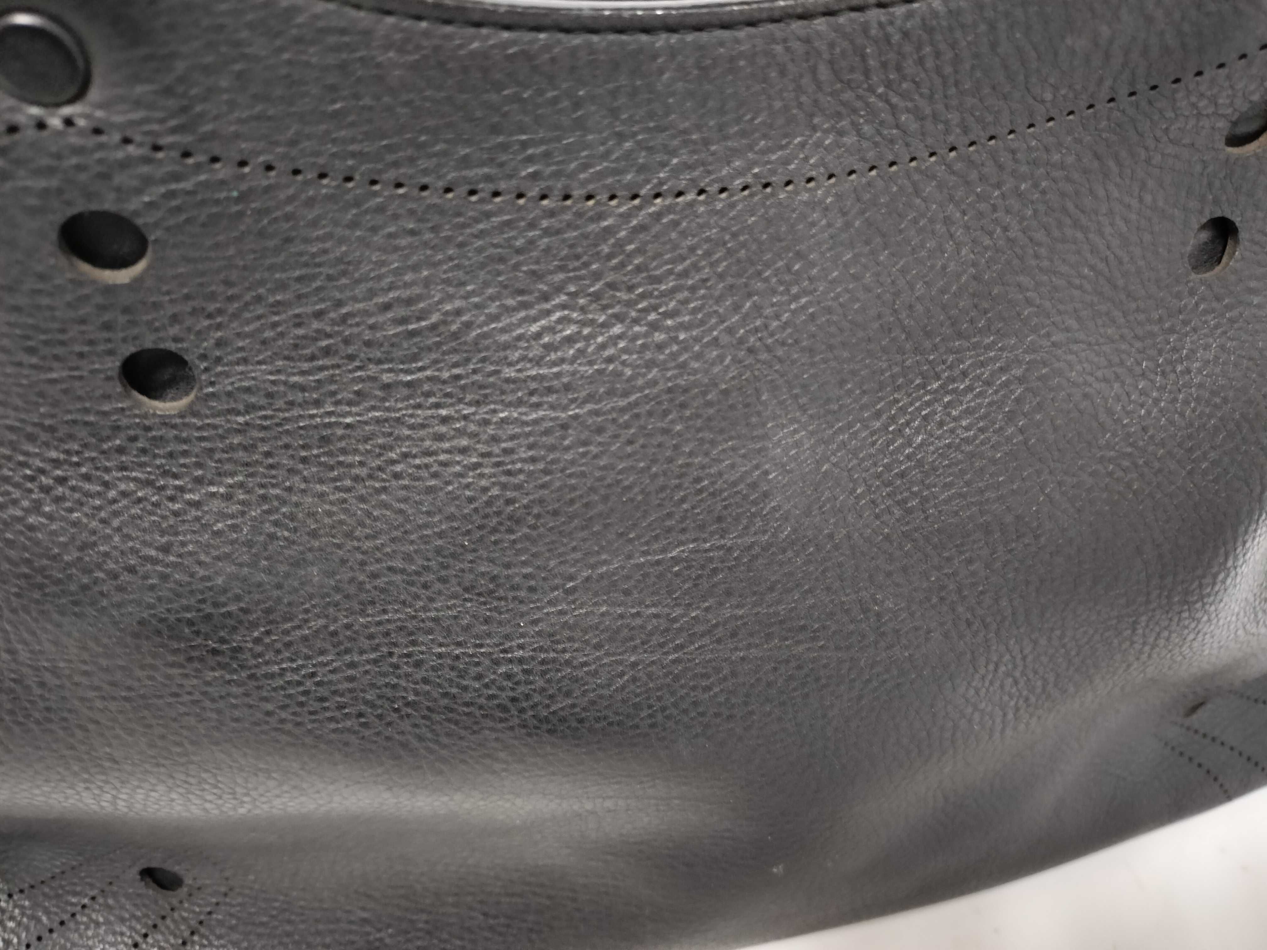 Blackout City Leather 2-Way Handbag, Black, 443514 (Handbag) — view 7